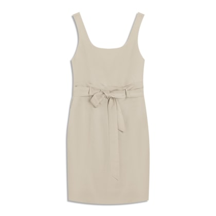 Vestido Linho  Atlas Bege