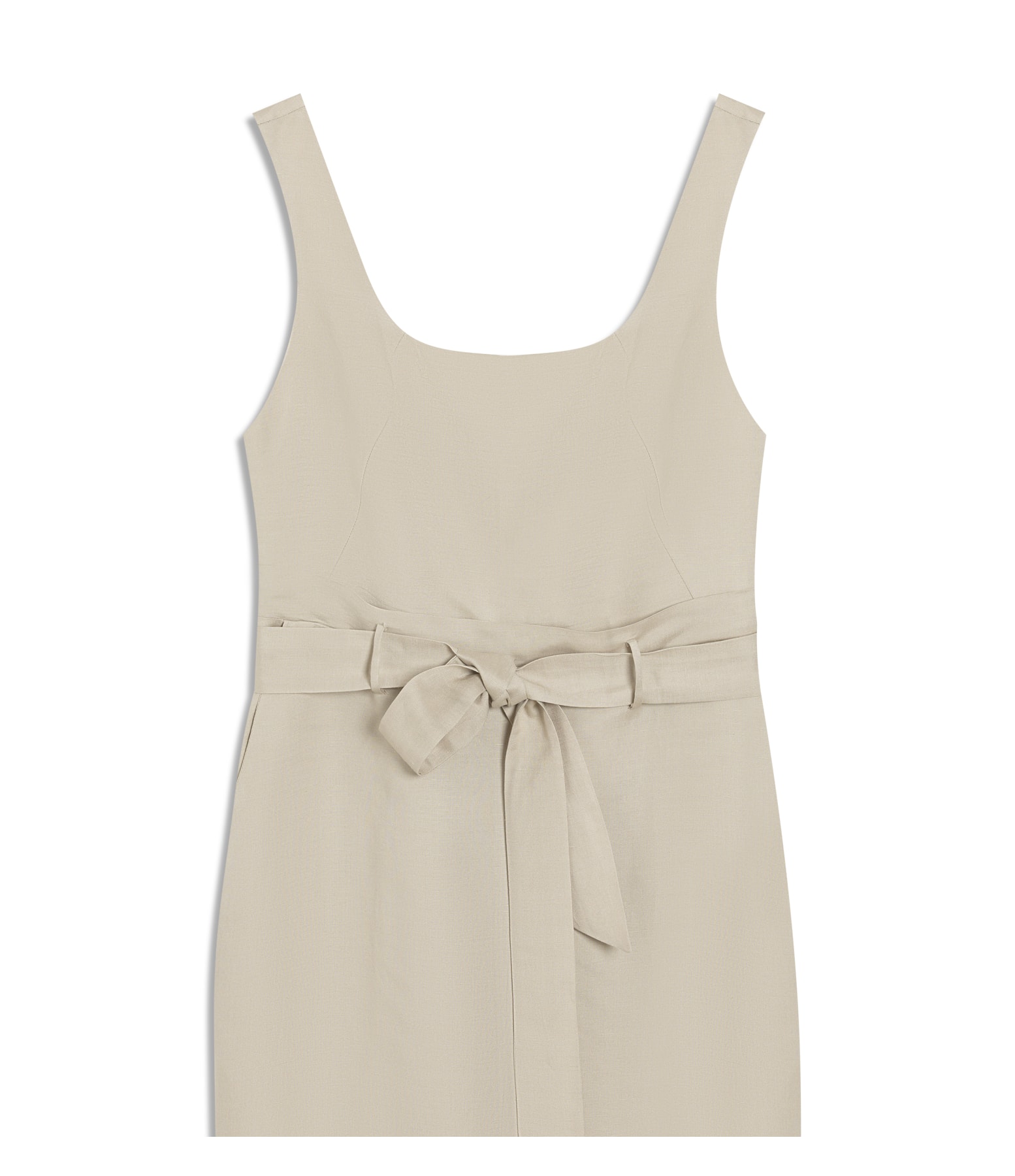 Vestido Linho  Atlas Bege
