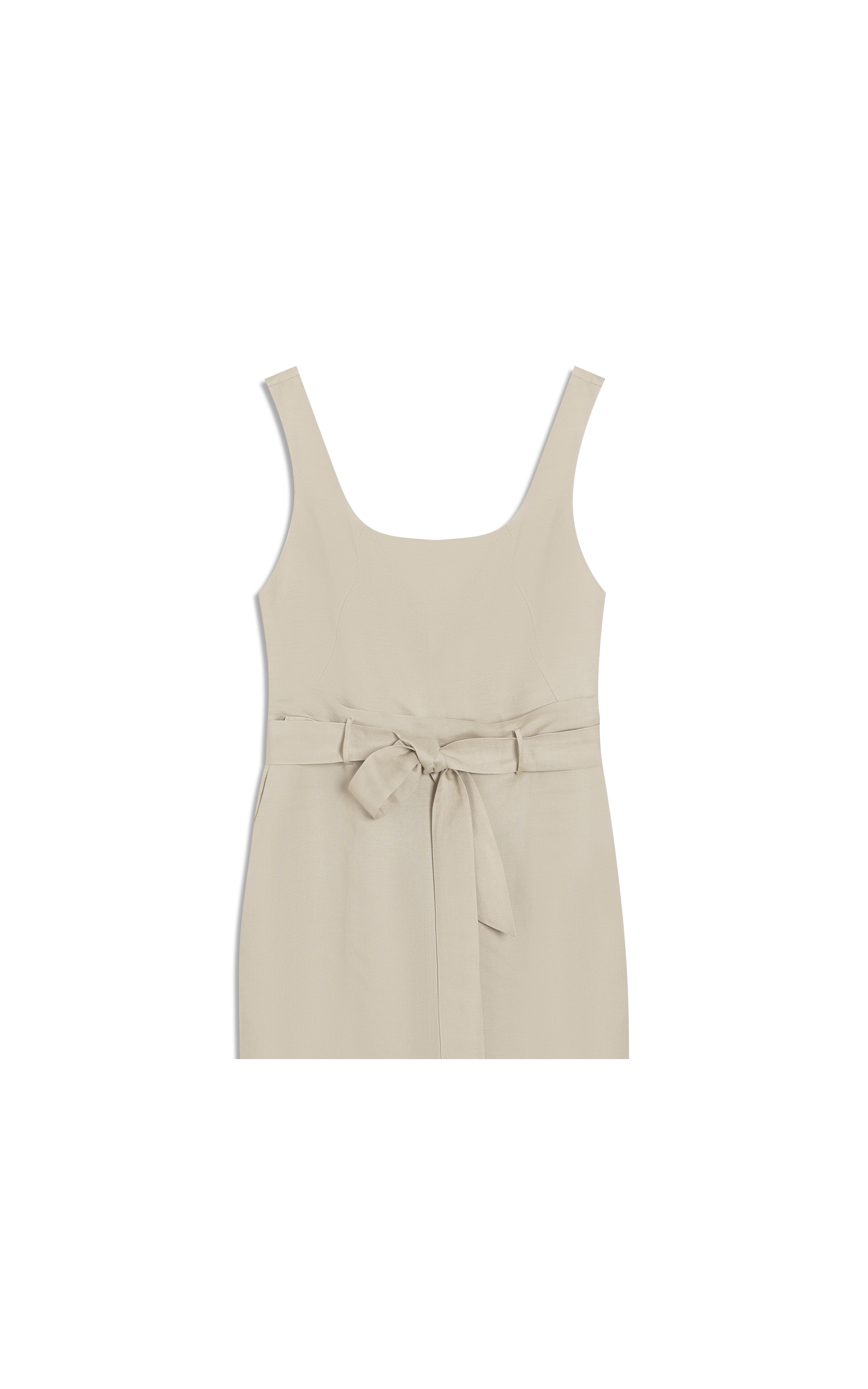 Vestido Linho  Atlas Bege