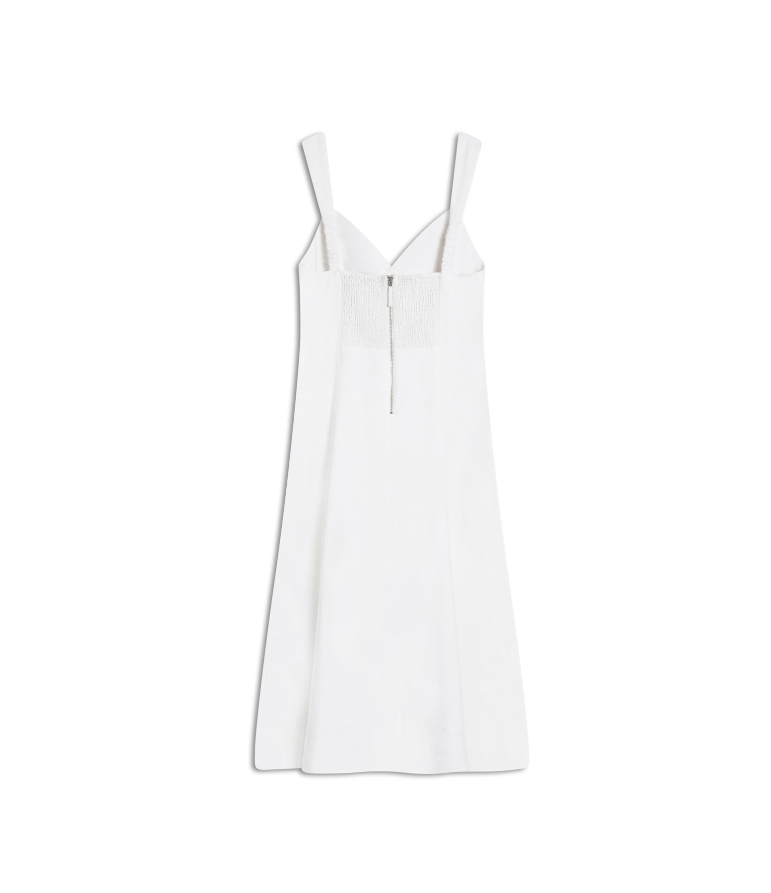 Vestido Linho  Balsas  Liso Off White