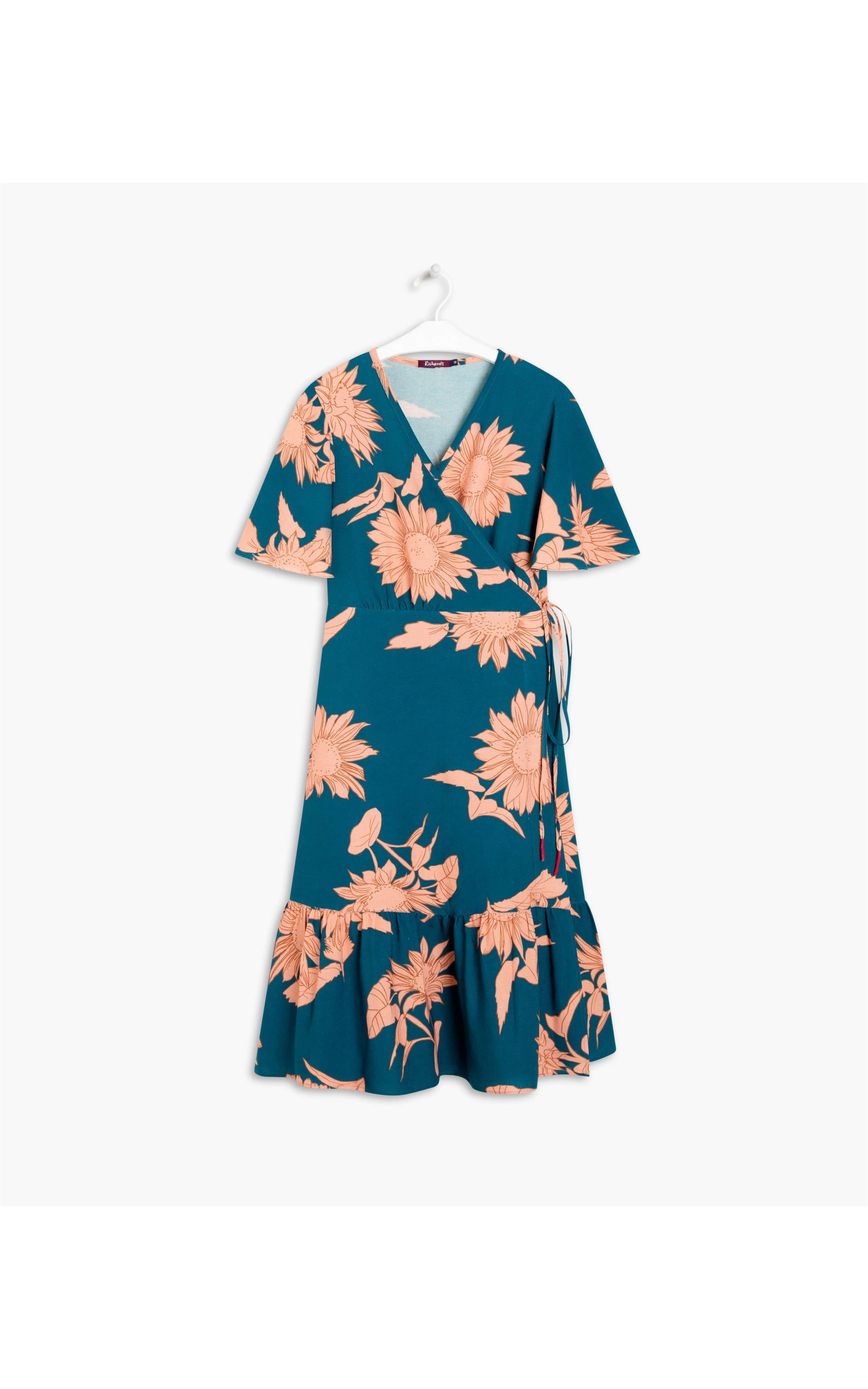 Vestido Linho  Banks Est Pena Terra
