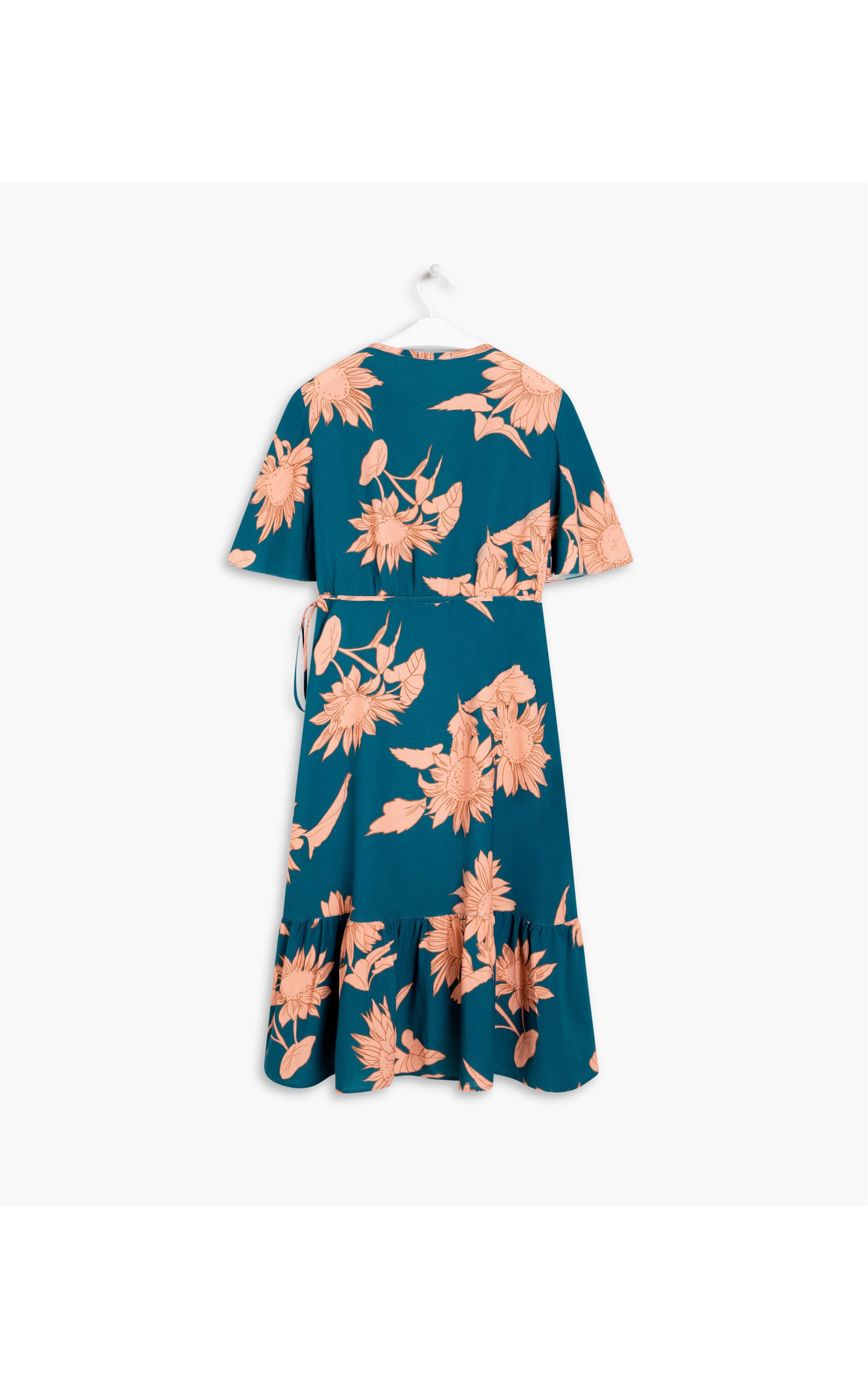 Vestido Linho  Banks Est Pena Terra