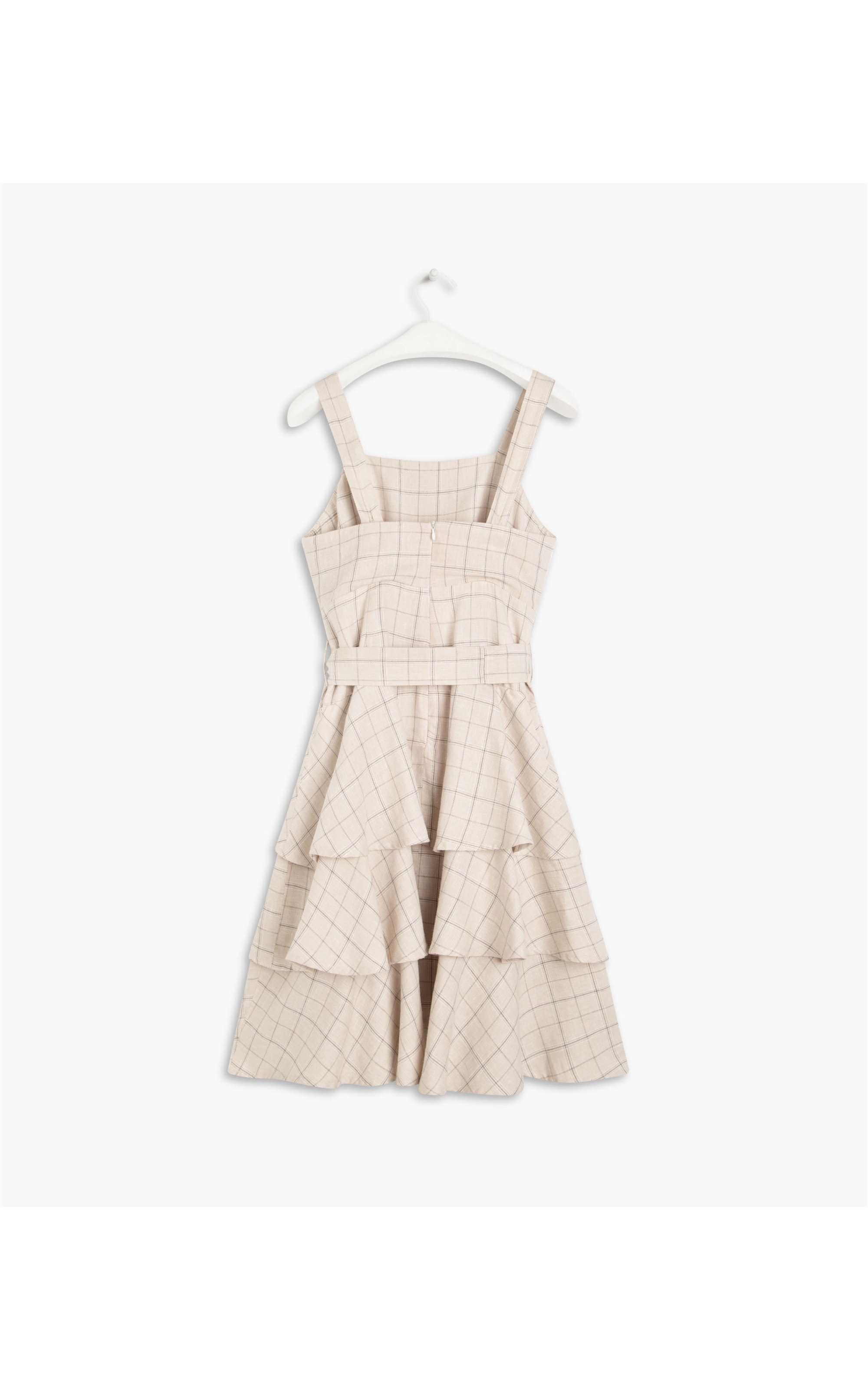 Vestido Linho  Betina Classic Checks  Ft Mouse