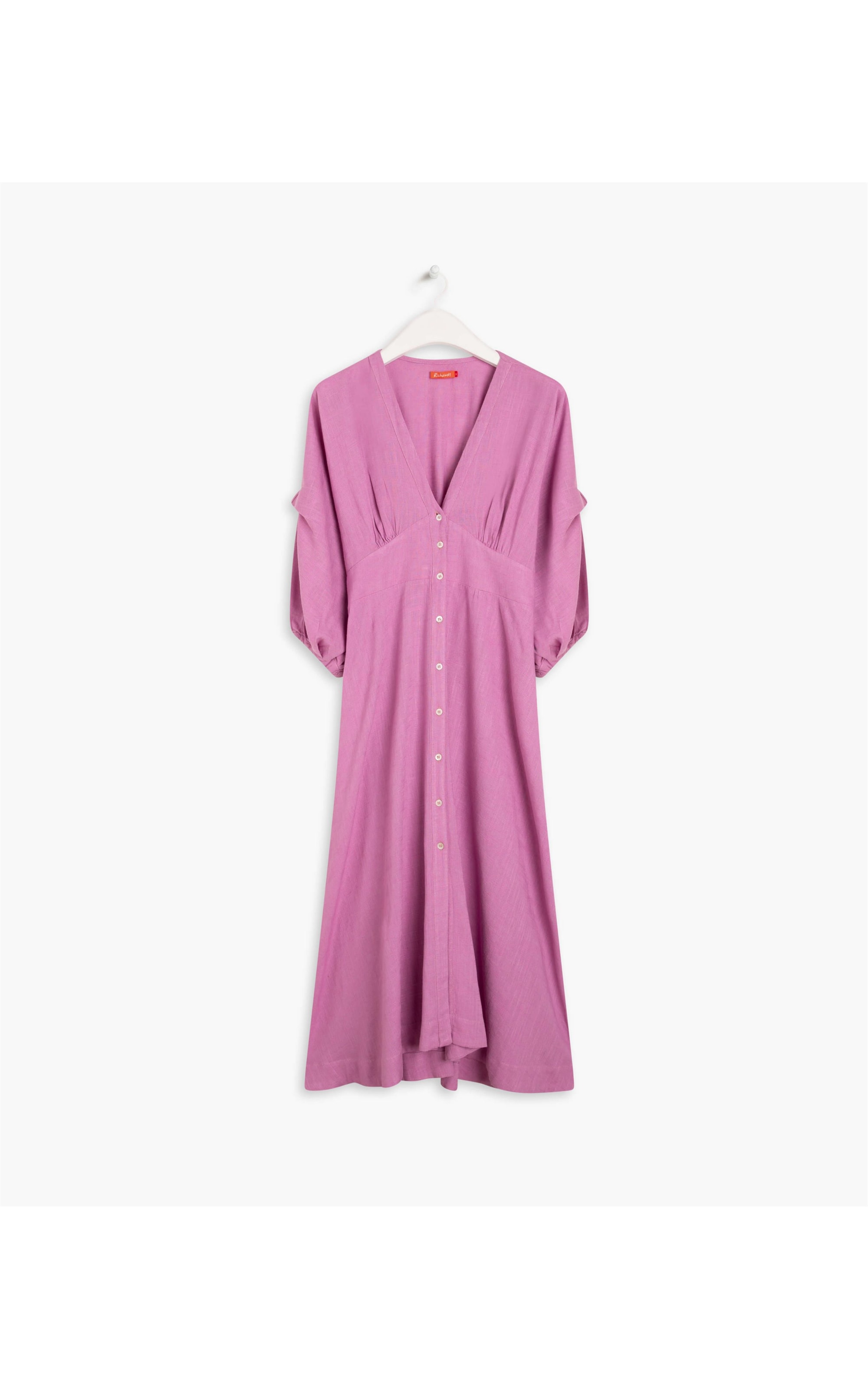 Vestido Linho  Dallas Lavanda
