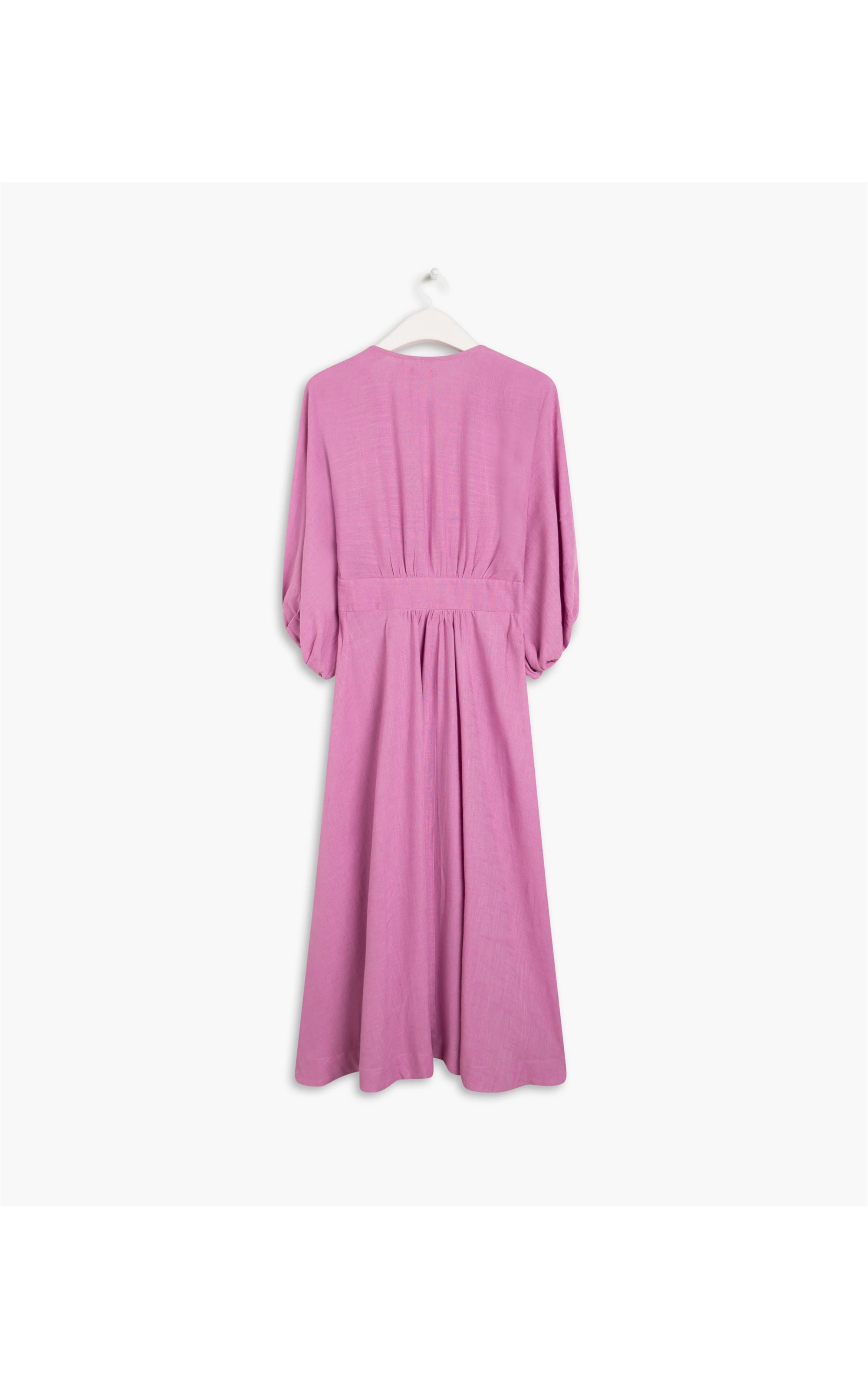 Vestido Linho  Dallas Lavanda