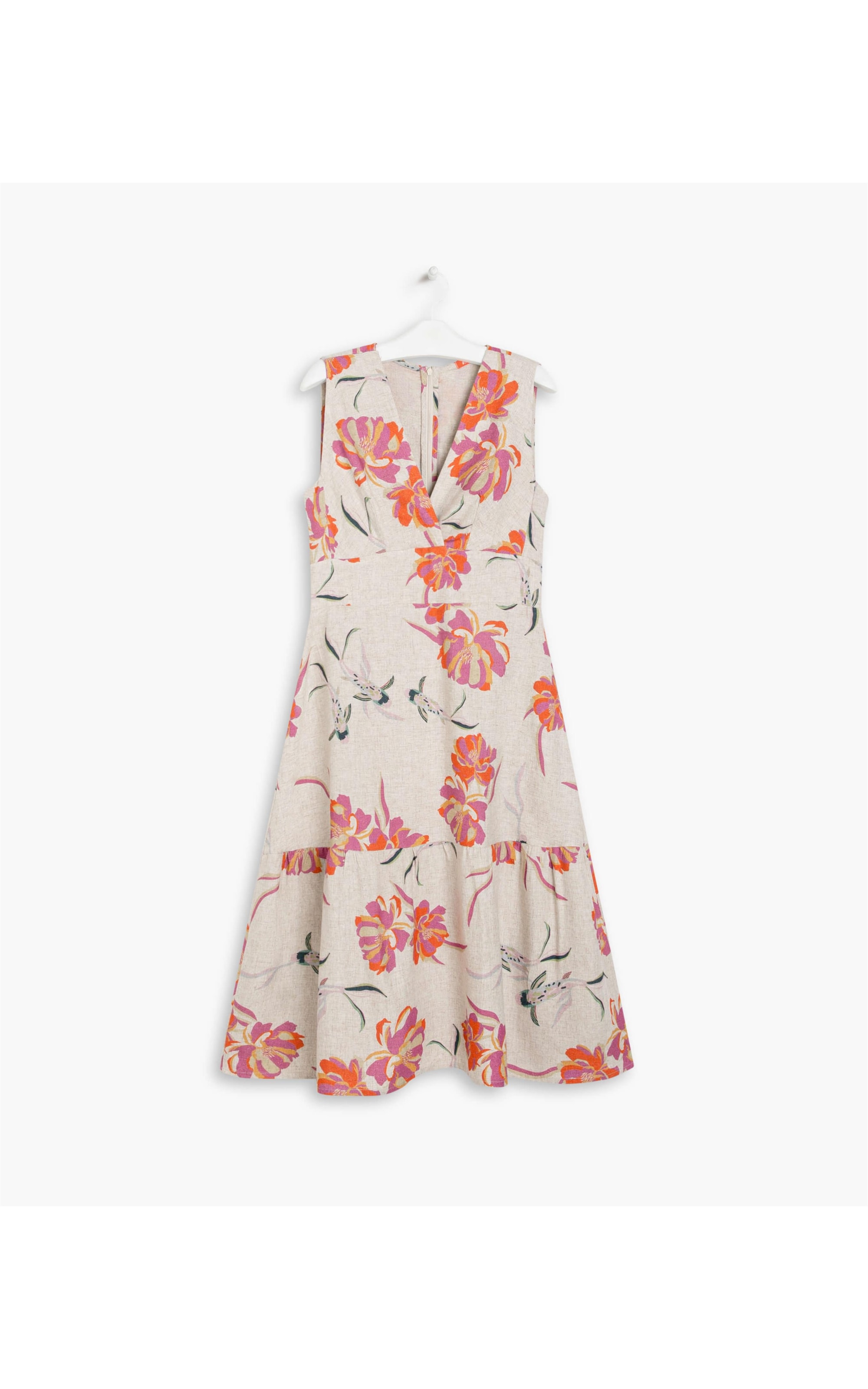 Vestido Linho  Gerogia Maravilha