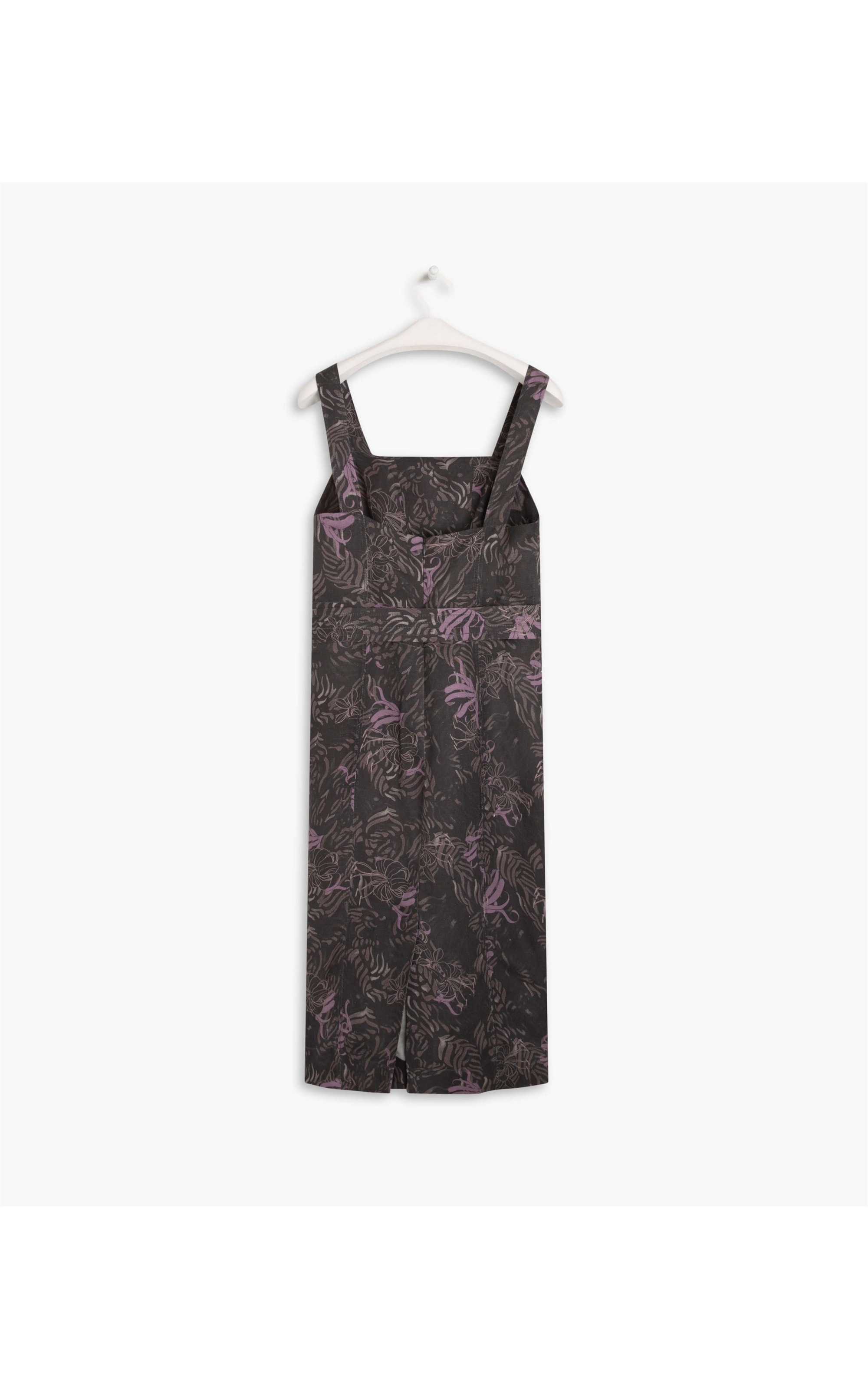 Vestido Linho  Inara  Estampa Tiger Grafite