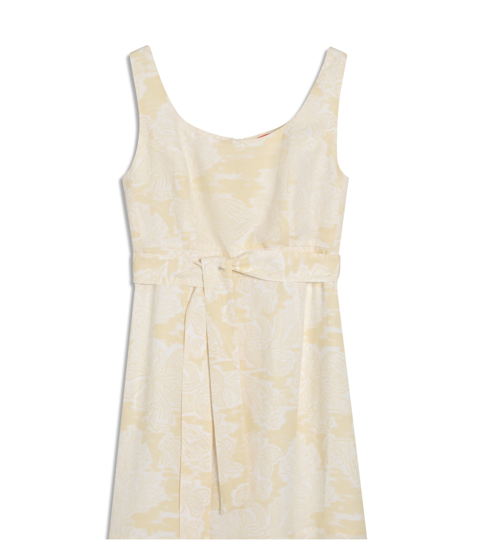 Vestido Linho  Iris  Est Monobeach Amarelo
