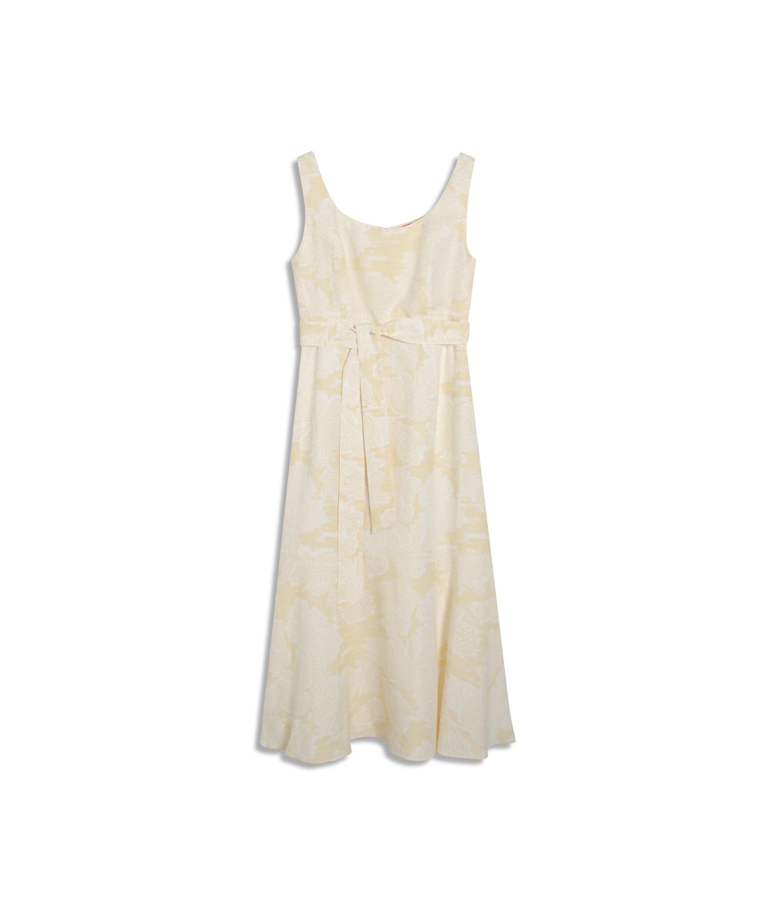 Vestido Linho  Iris  Est Monobeach Amarelo