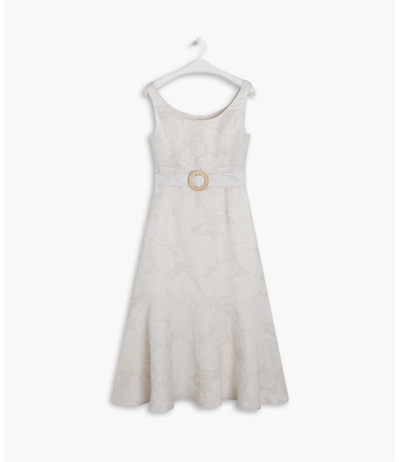 Vestido Linho  Iris  Est Monobeach Prata