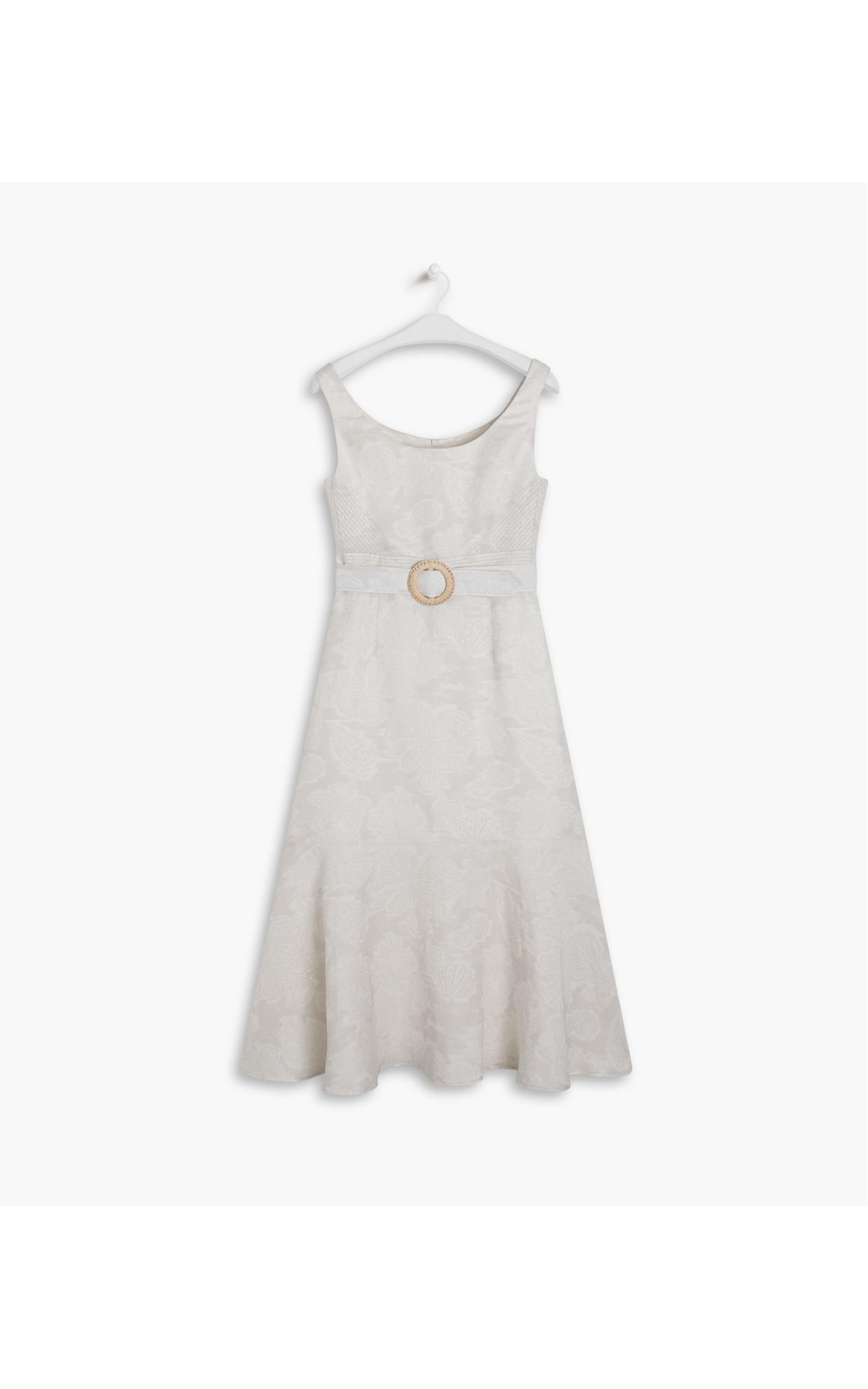 Vestido Linho  Iris  Est Monobeach Prata