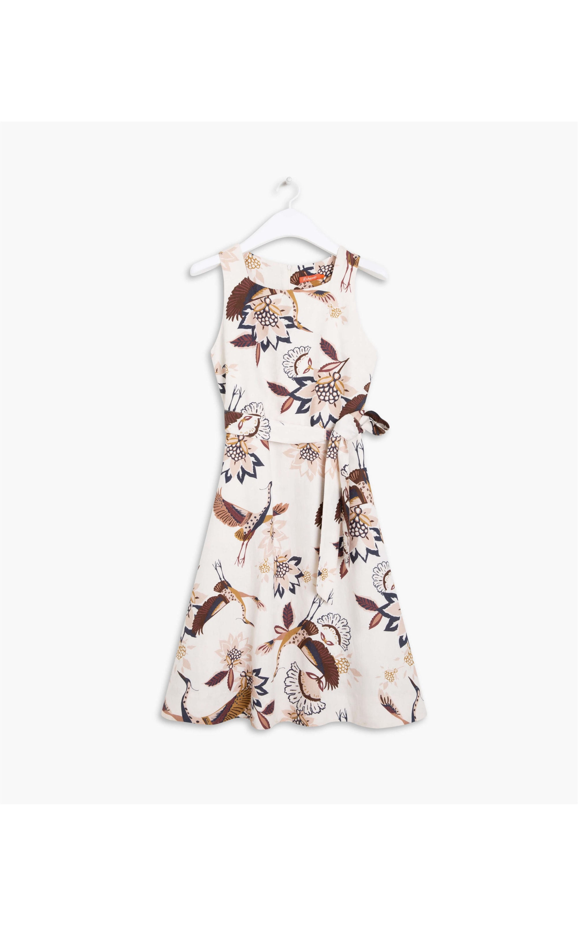 Vestido Linho  Iris Marrom