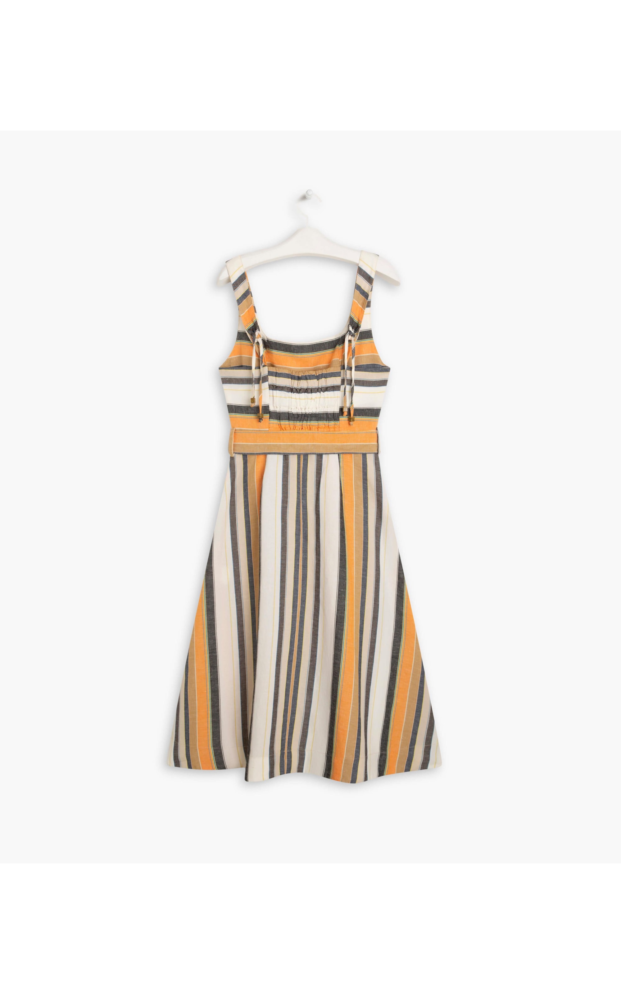 Vestido Linho  Isabela Laranja