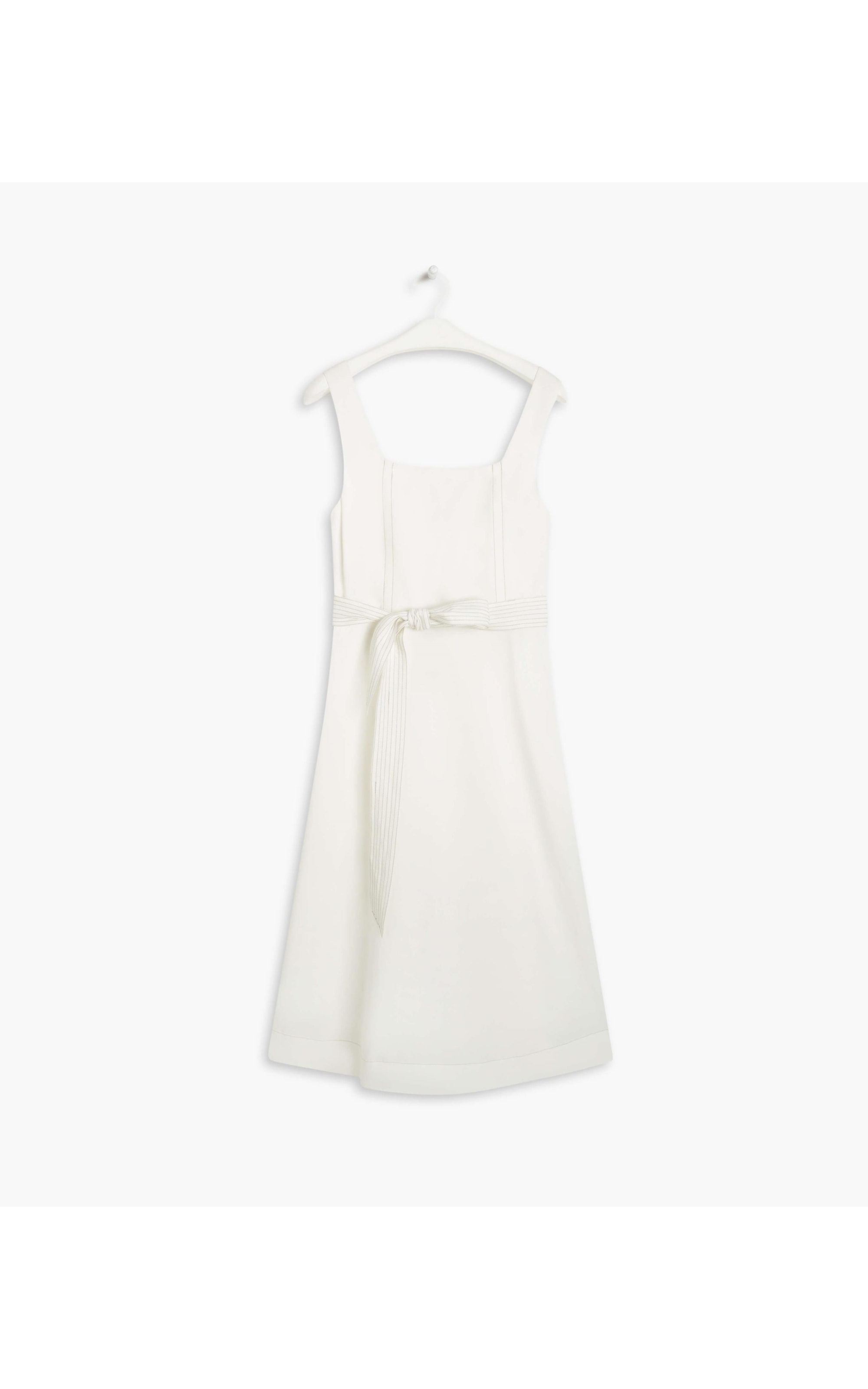 Vestido Linho  Isabela Off White