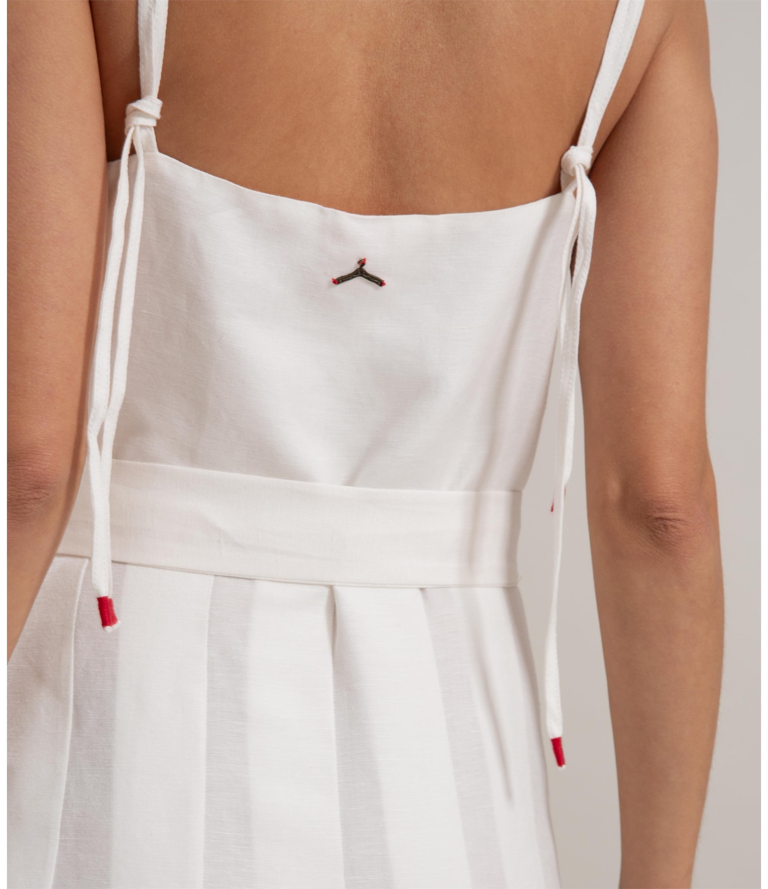 Vestido Linho  Liz Off White