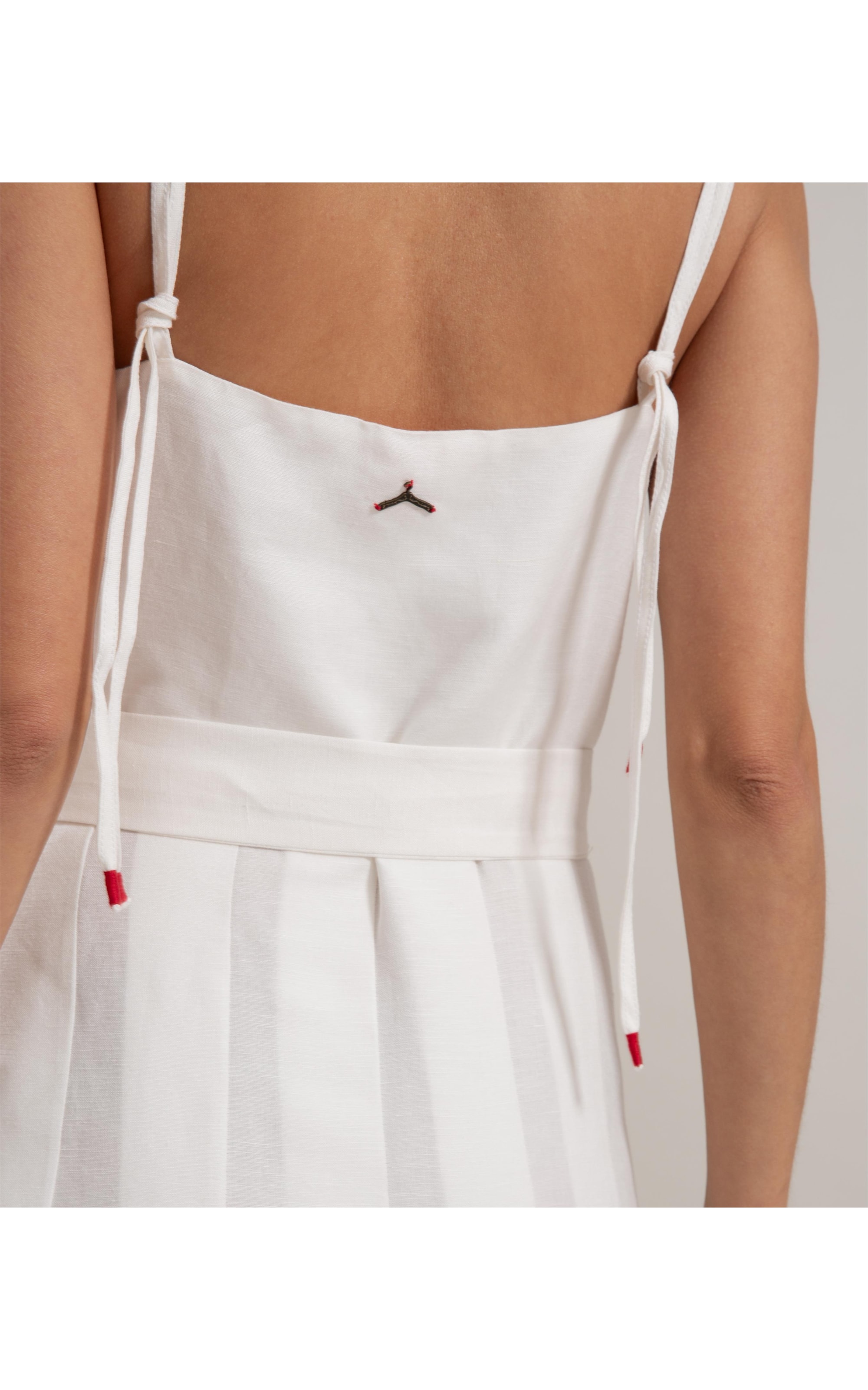 Vestido Linho  Liz Off White