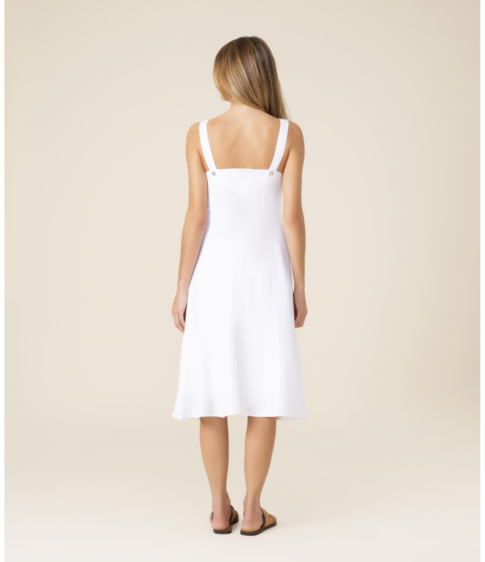 Vestido Linho  Naples Branco