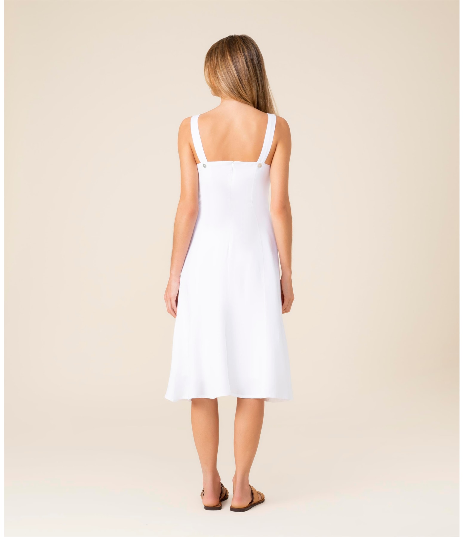 Vestido Linho  Naples Branco