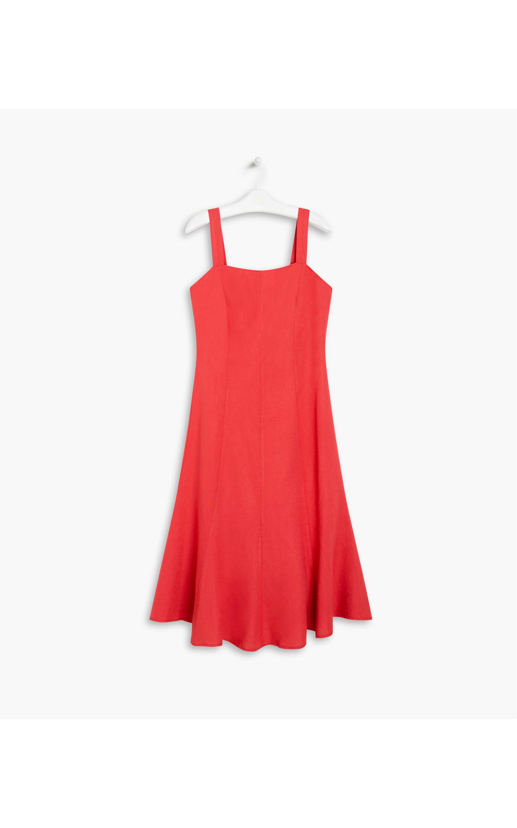 Vestido Linho  Naples Vermelho