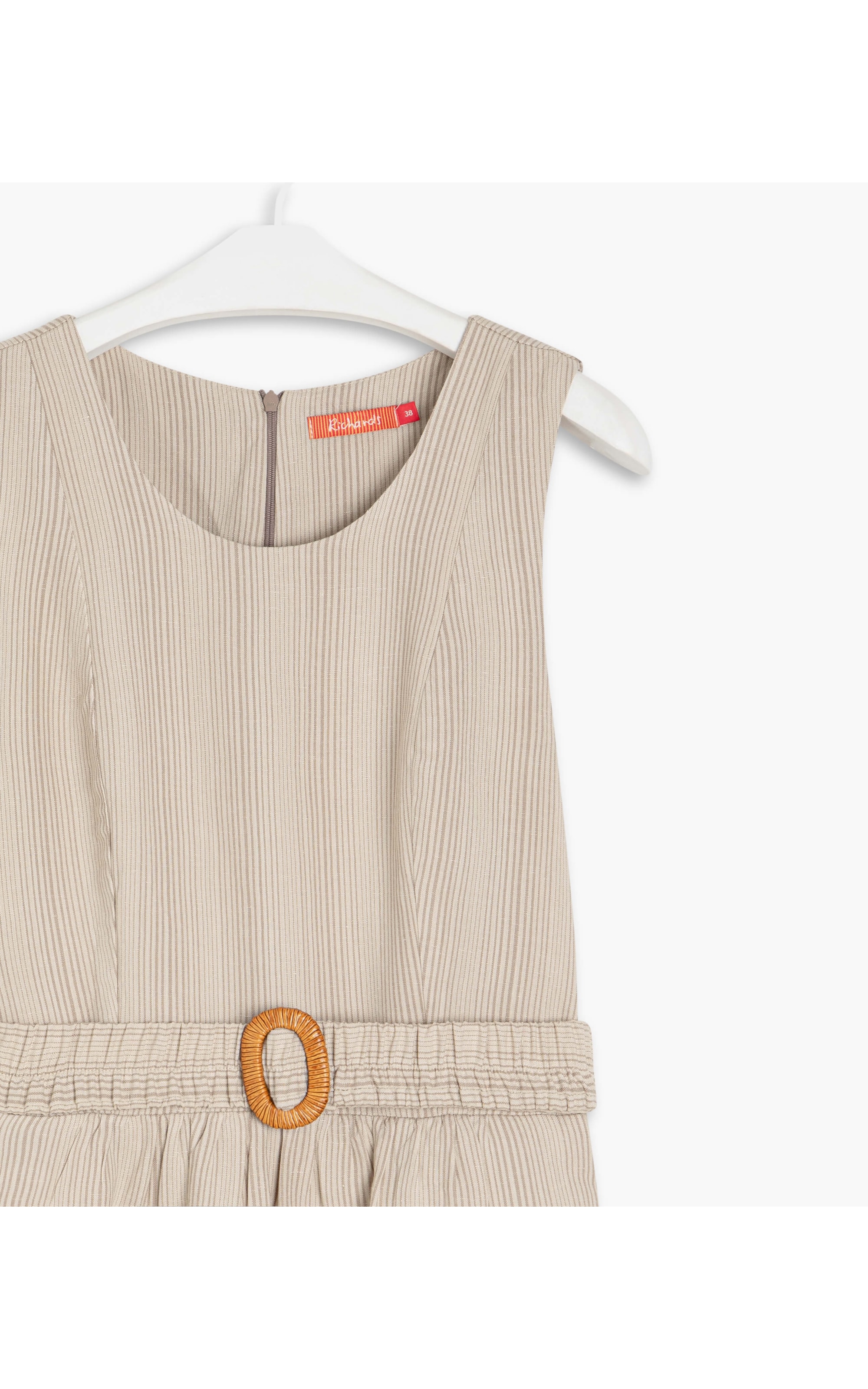 Vestido Linho Pistache  Ft Listrado Sandy