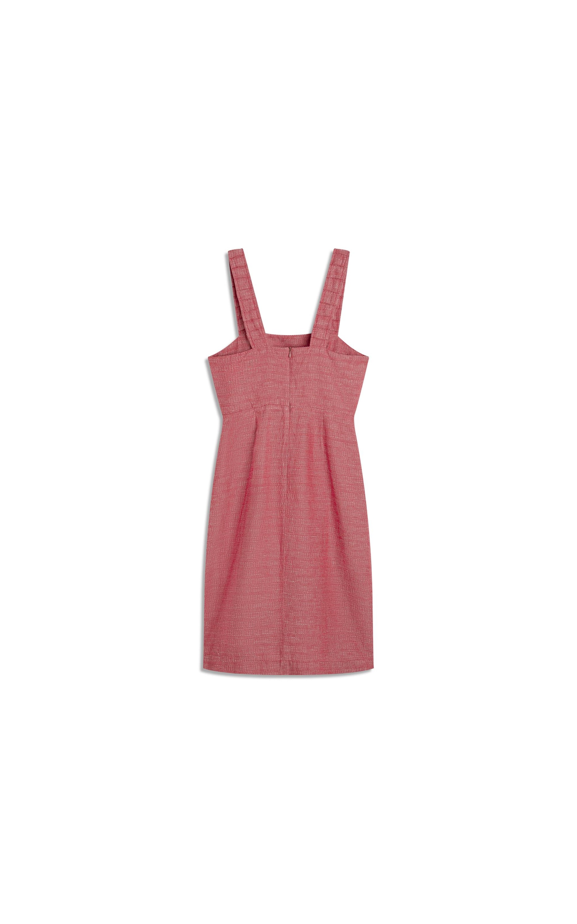 Vestido Linho  Titi  Ft Vermelho