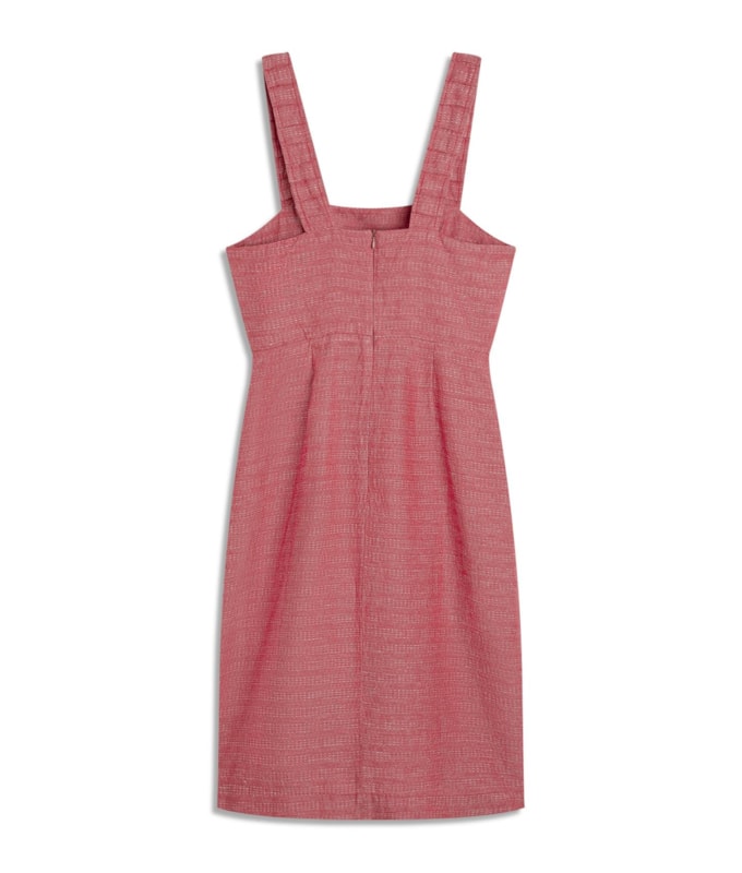 Vestido Linho  Titi  Ft Vermelho
