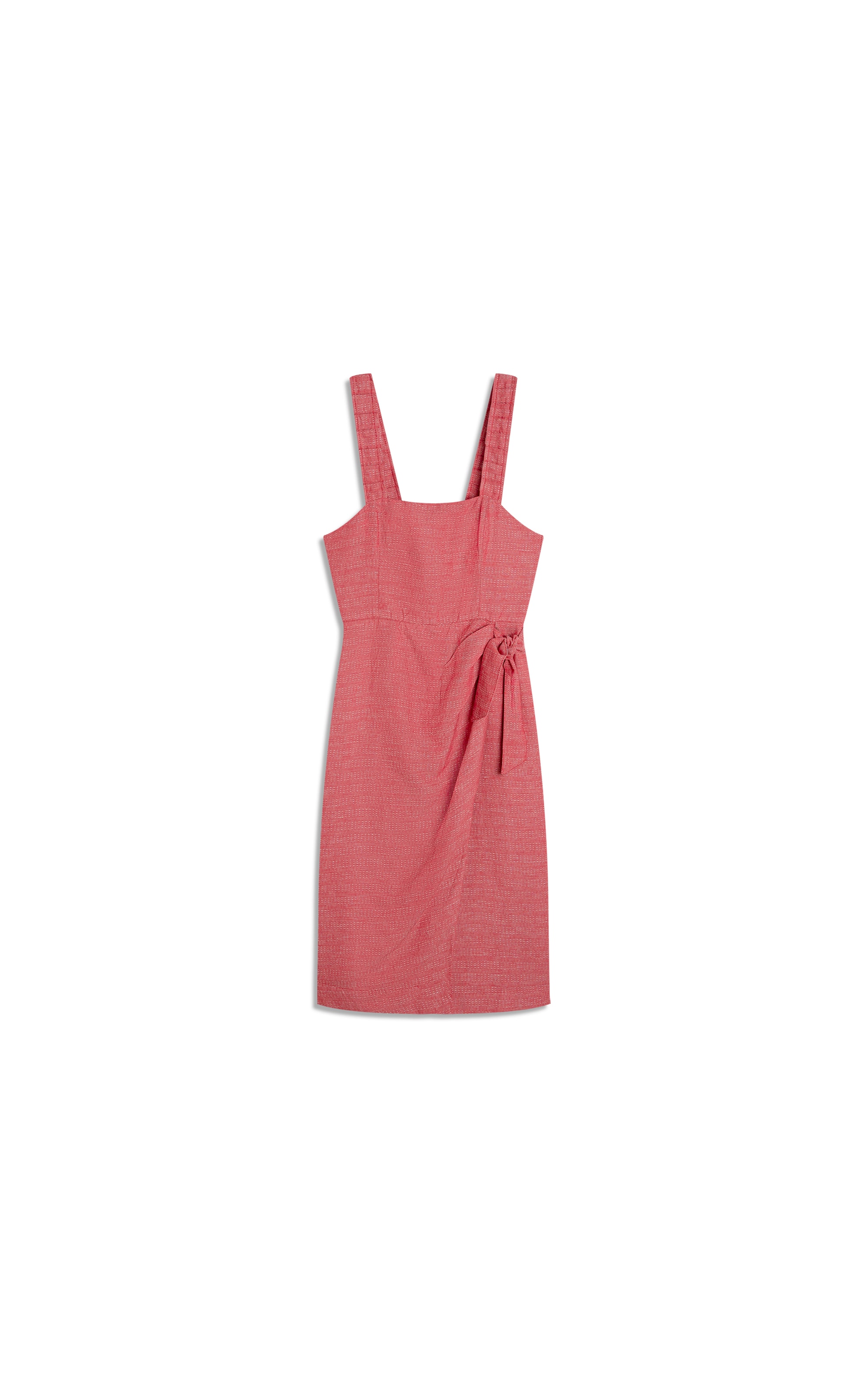 Vestido Linho  Titi  Ft Vermelho