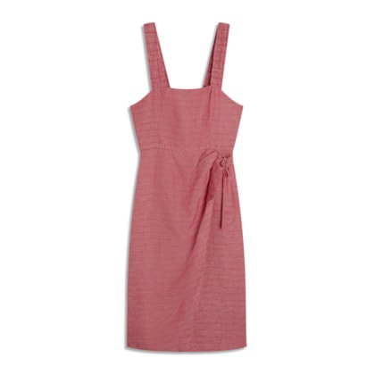 Vestido Linho  Titi  Ft Vermelho