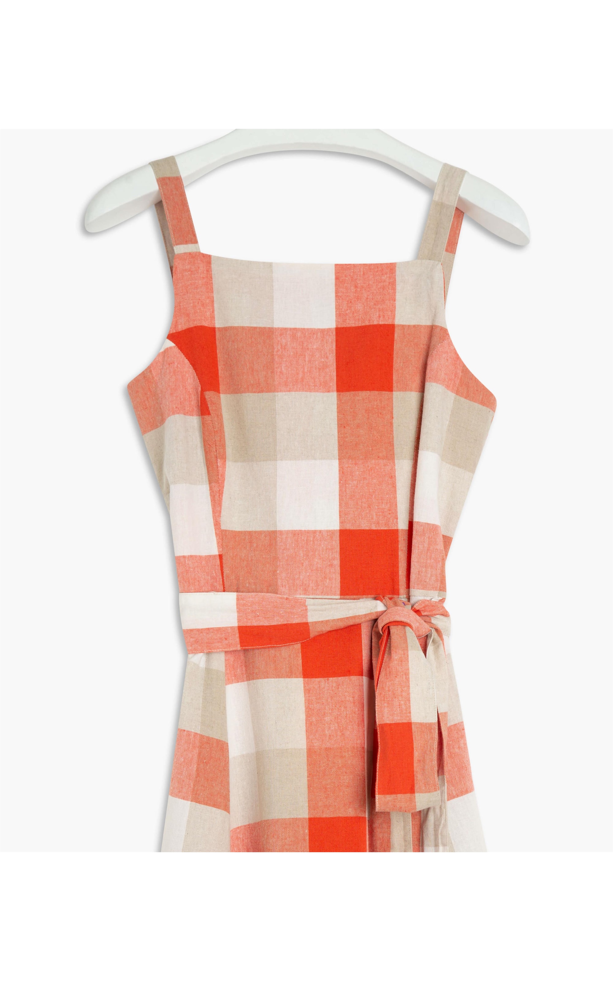 Vestido Linho  Trento Vermelho