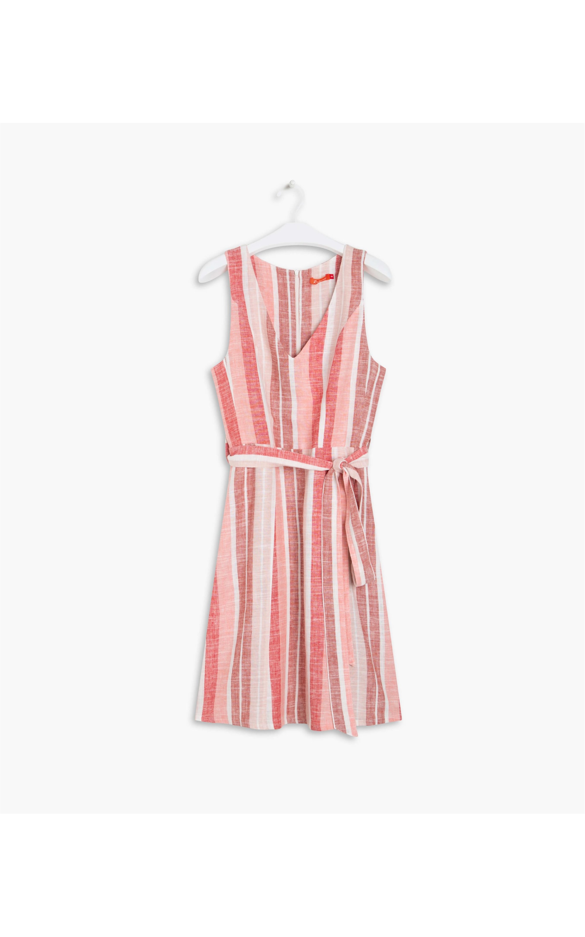 Vestido Linho  Vero Vermelho