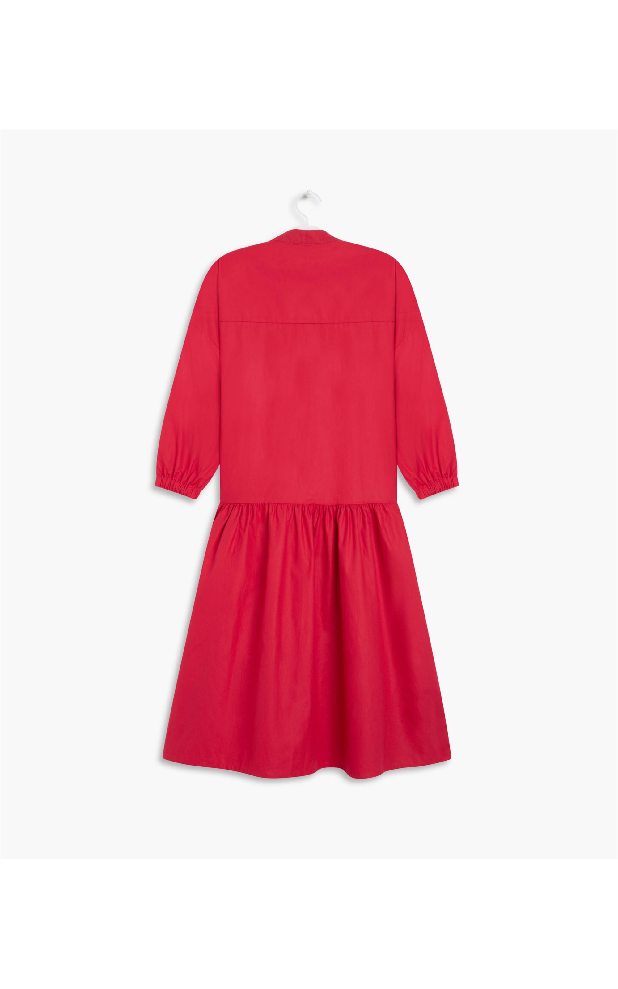 Vestido Lions Algodão Vermelho Vivo