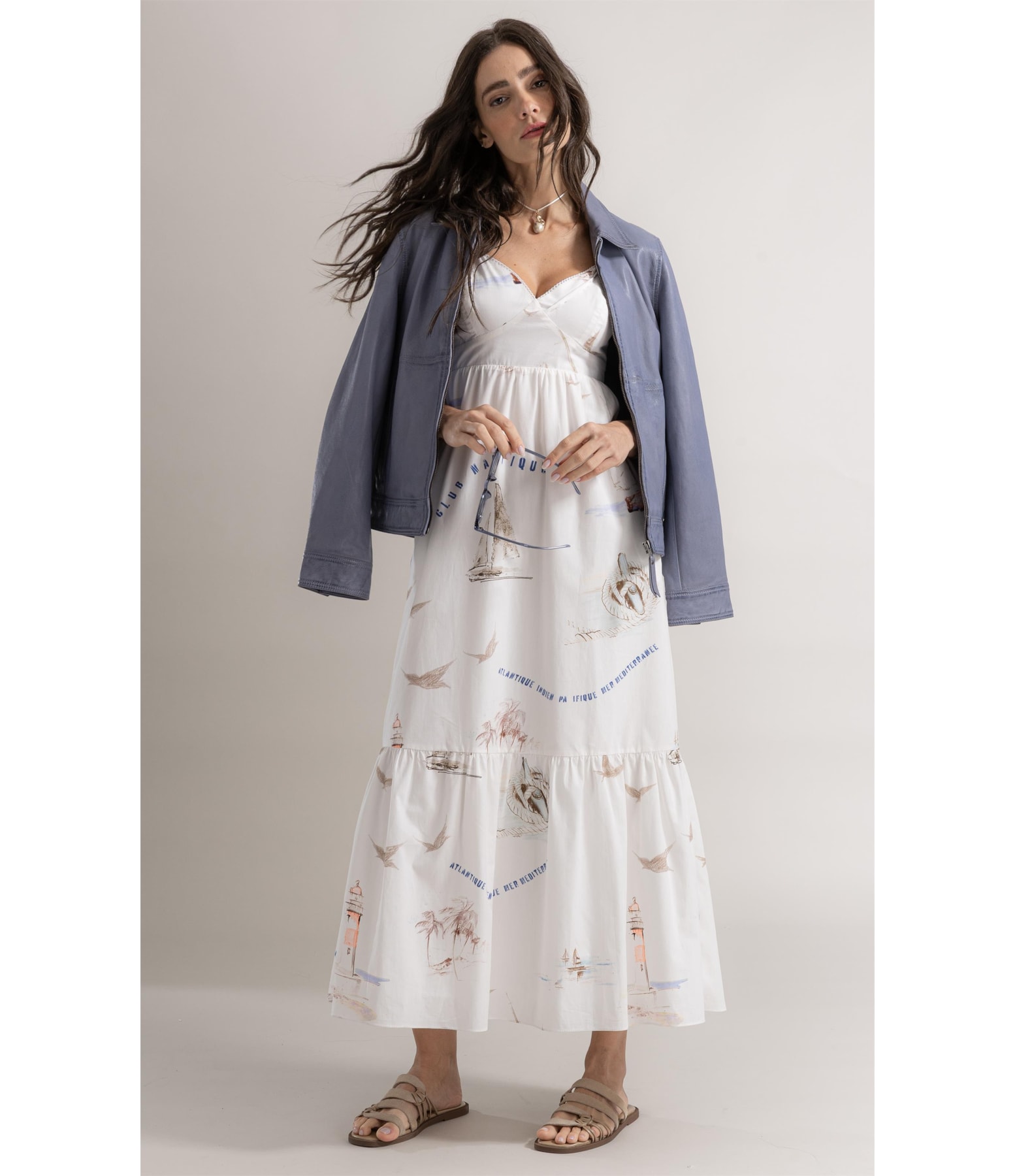 Vestido Lis Farol Branco