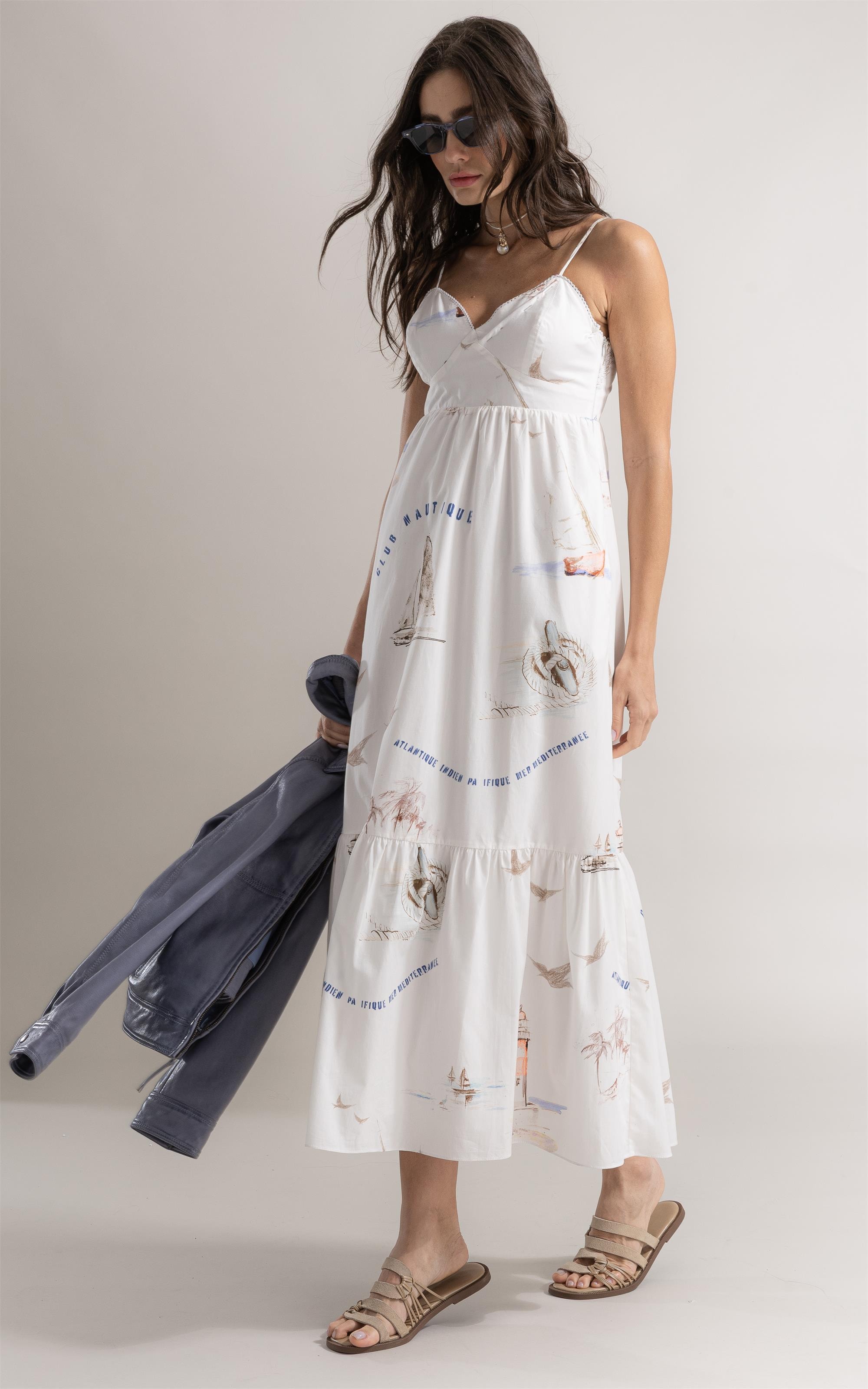 Vestido Lis Farol Branco