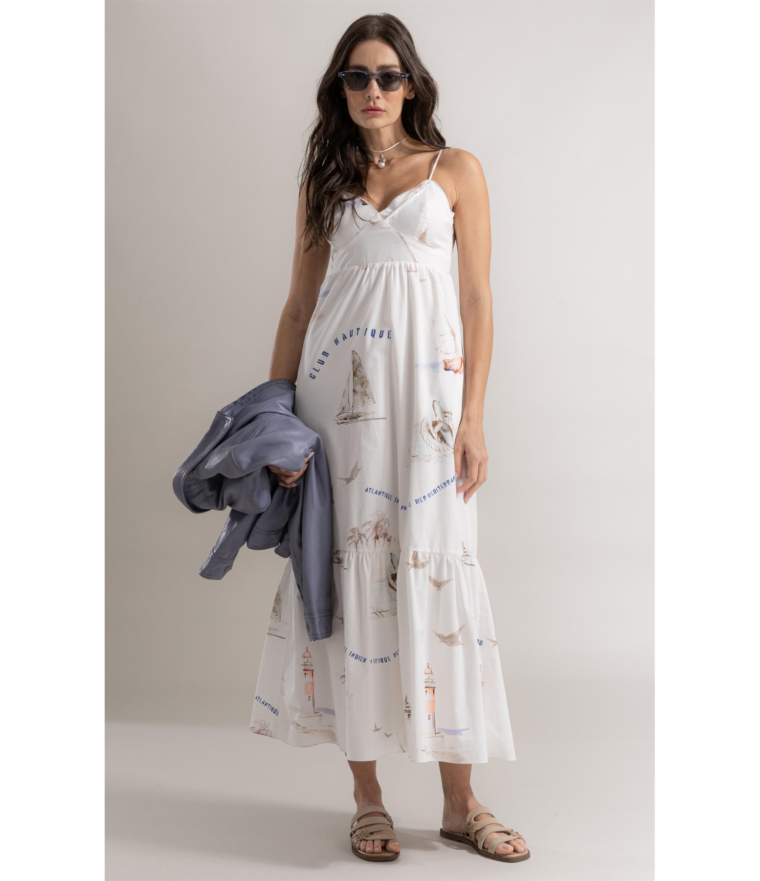 Vestido Lis Farol Branco