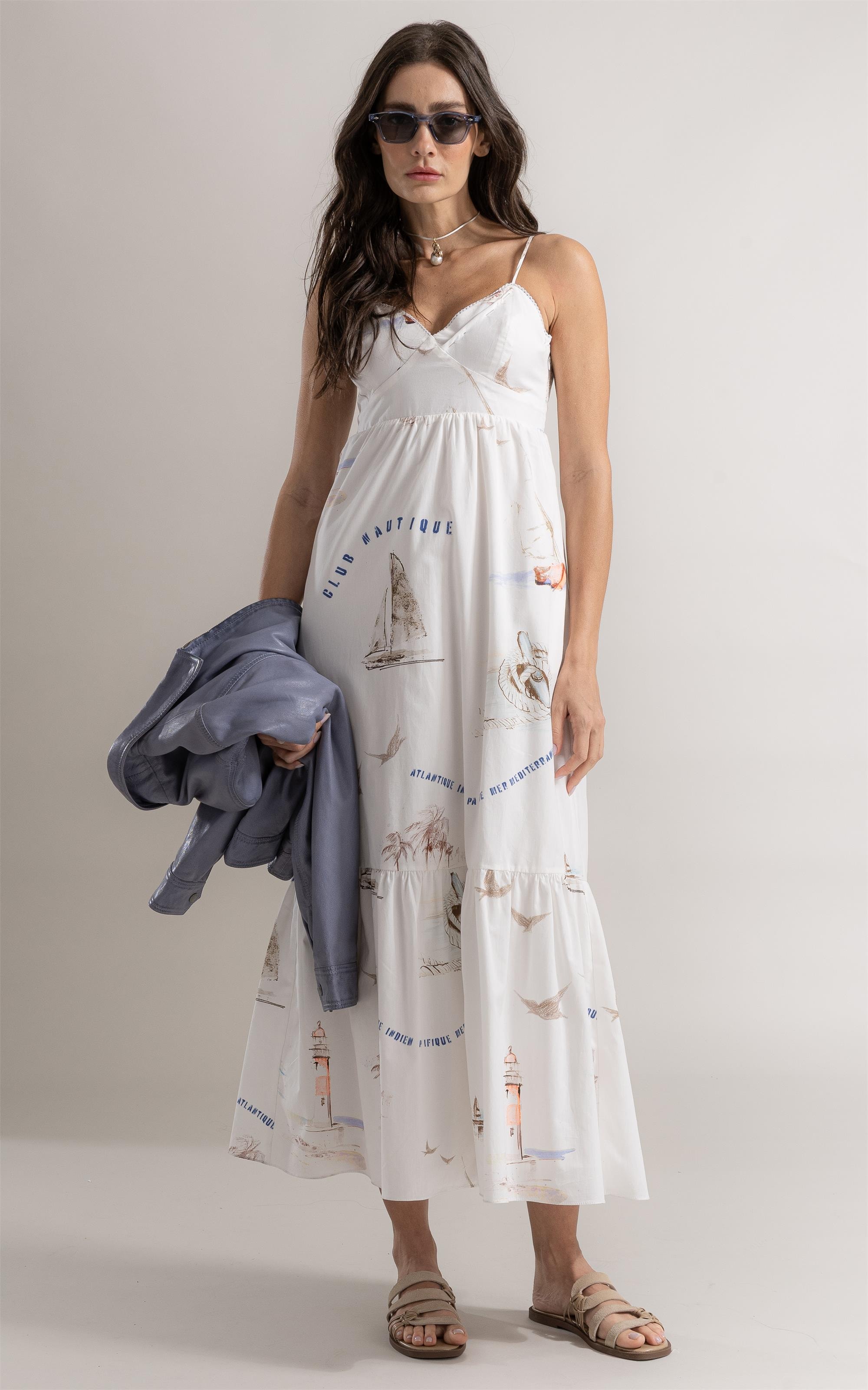 Vestido Lis Farol Branco