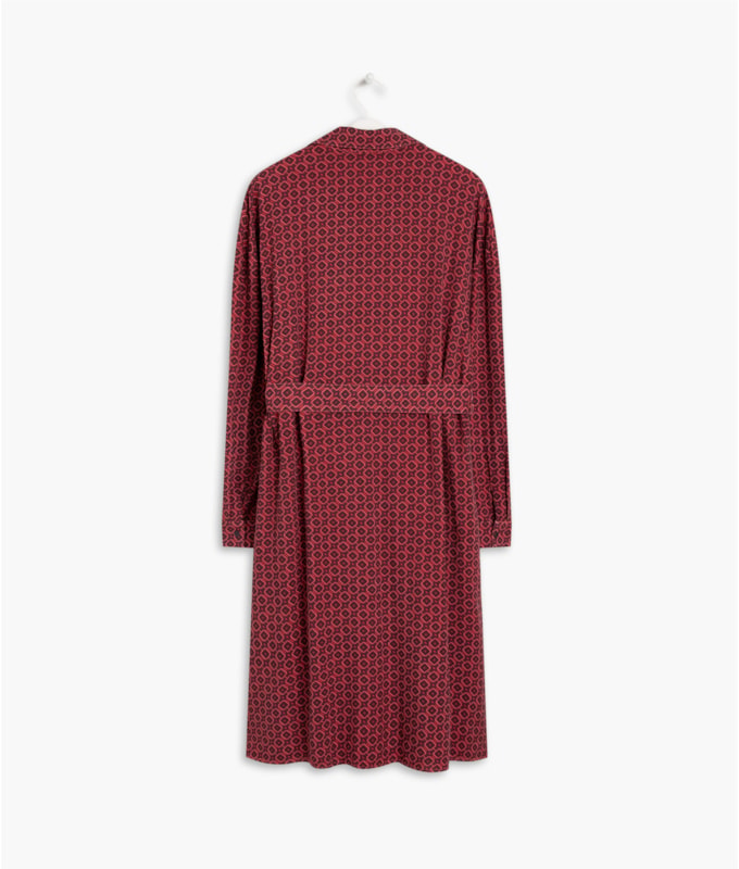 Vestido Lisa Est. Chili Vermelho