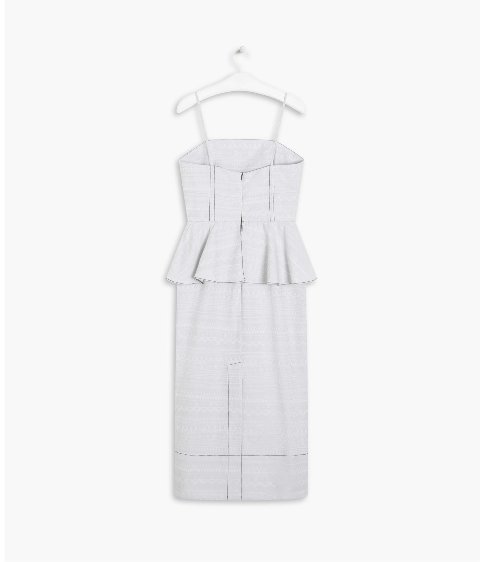 Vestido Lou Jacquard Algodao Verde Escuro