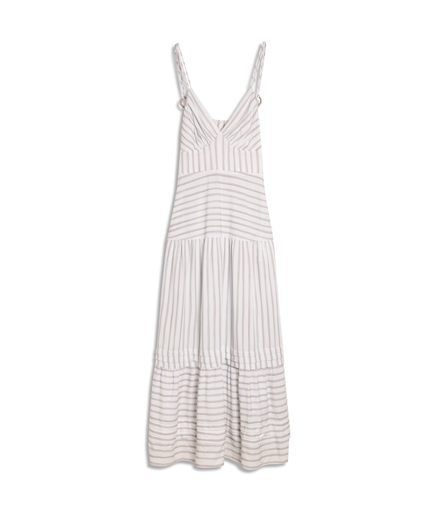 Vestido Luna Medium Linho Areia