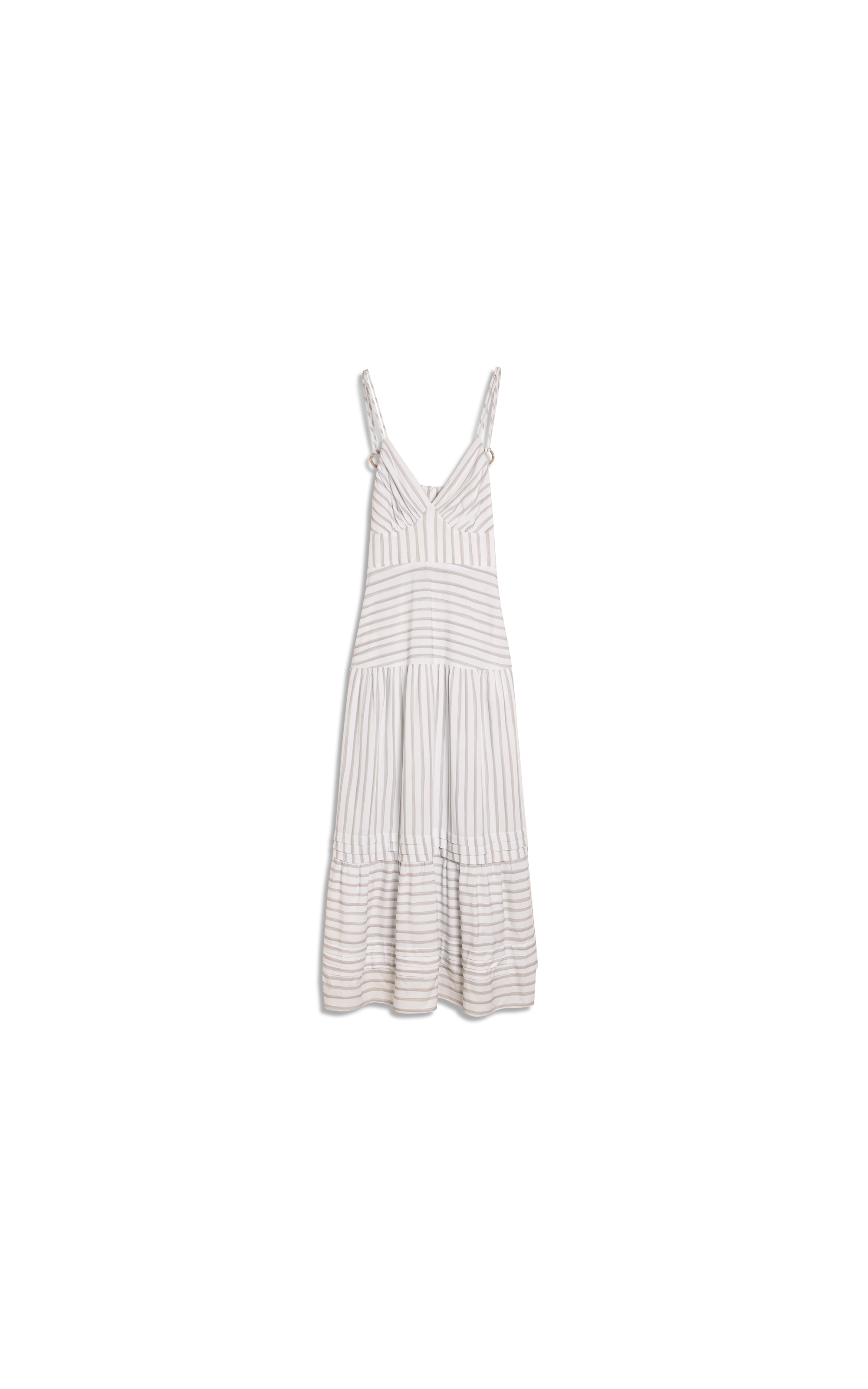 Vestido Luna Medium Linho Areia