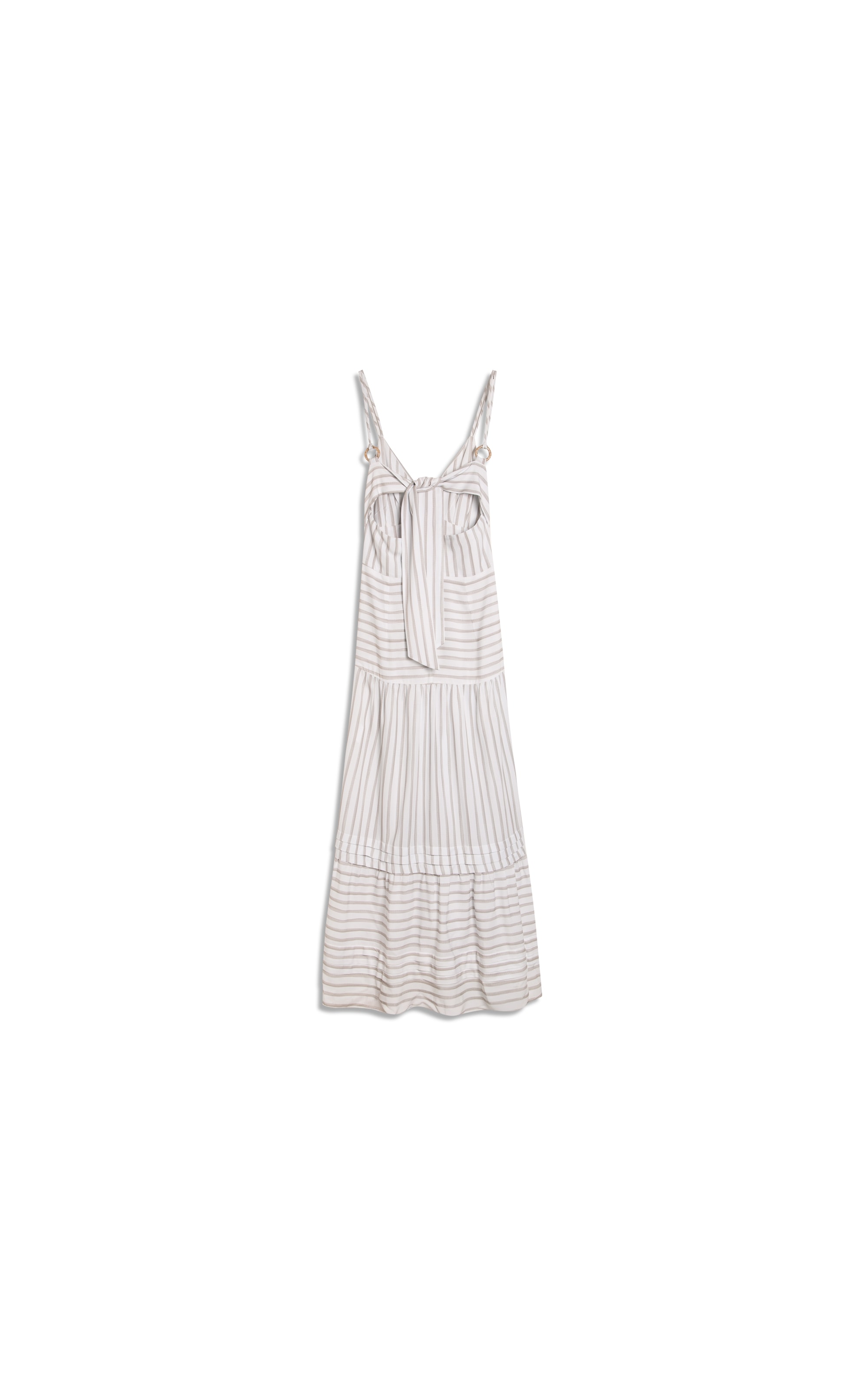Vestido Luna Medium Linho Areia