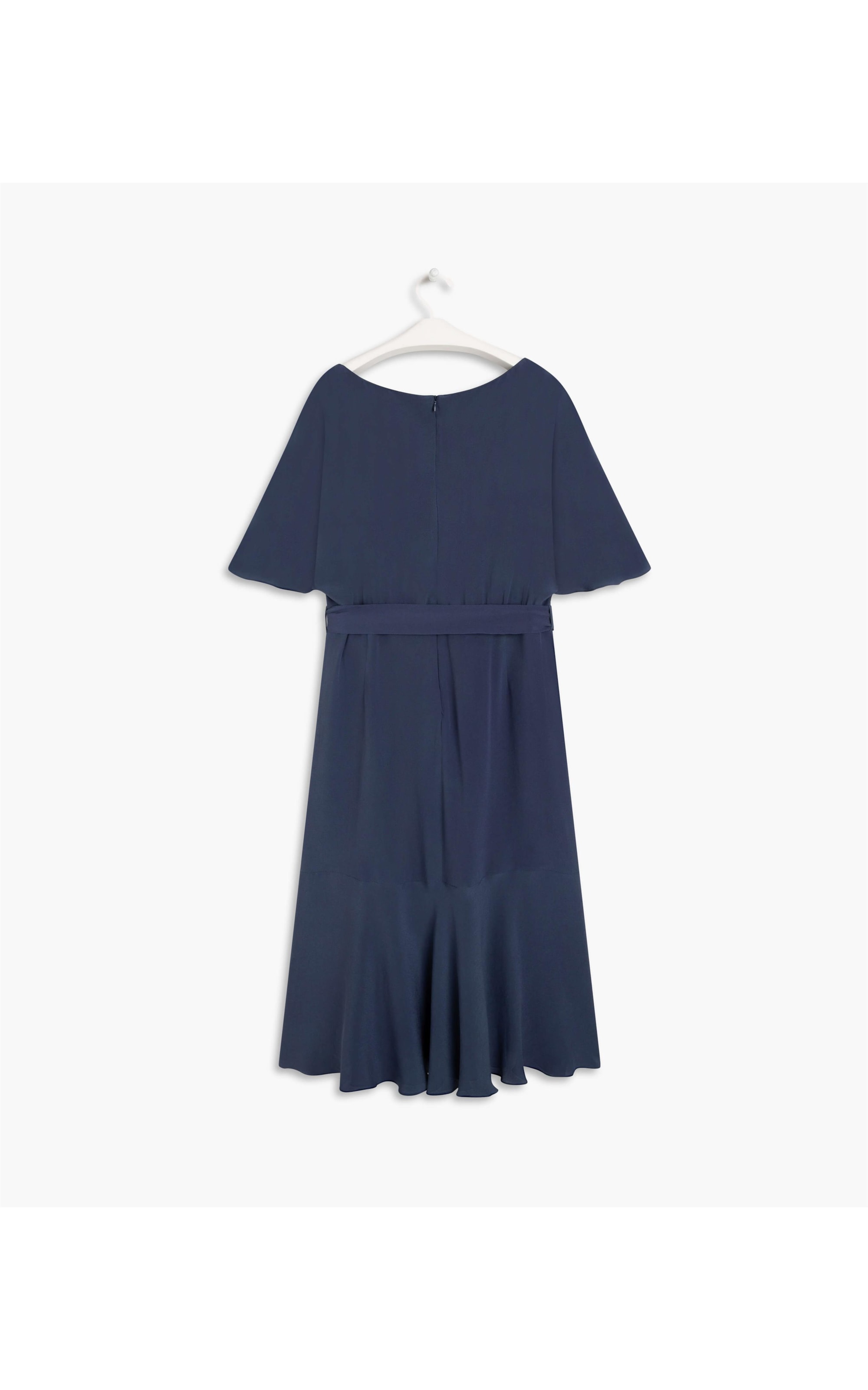 Vestido Madeleine Seda Colors Marinho
