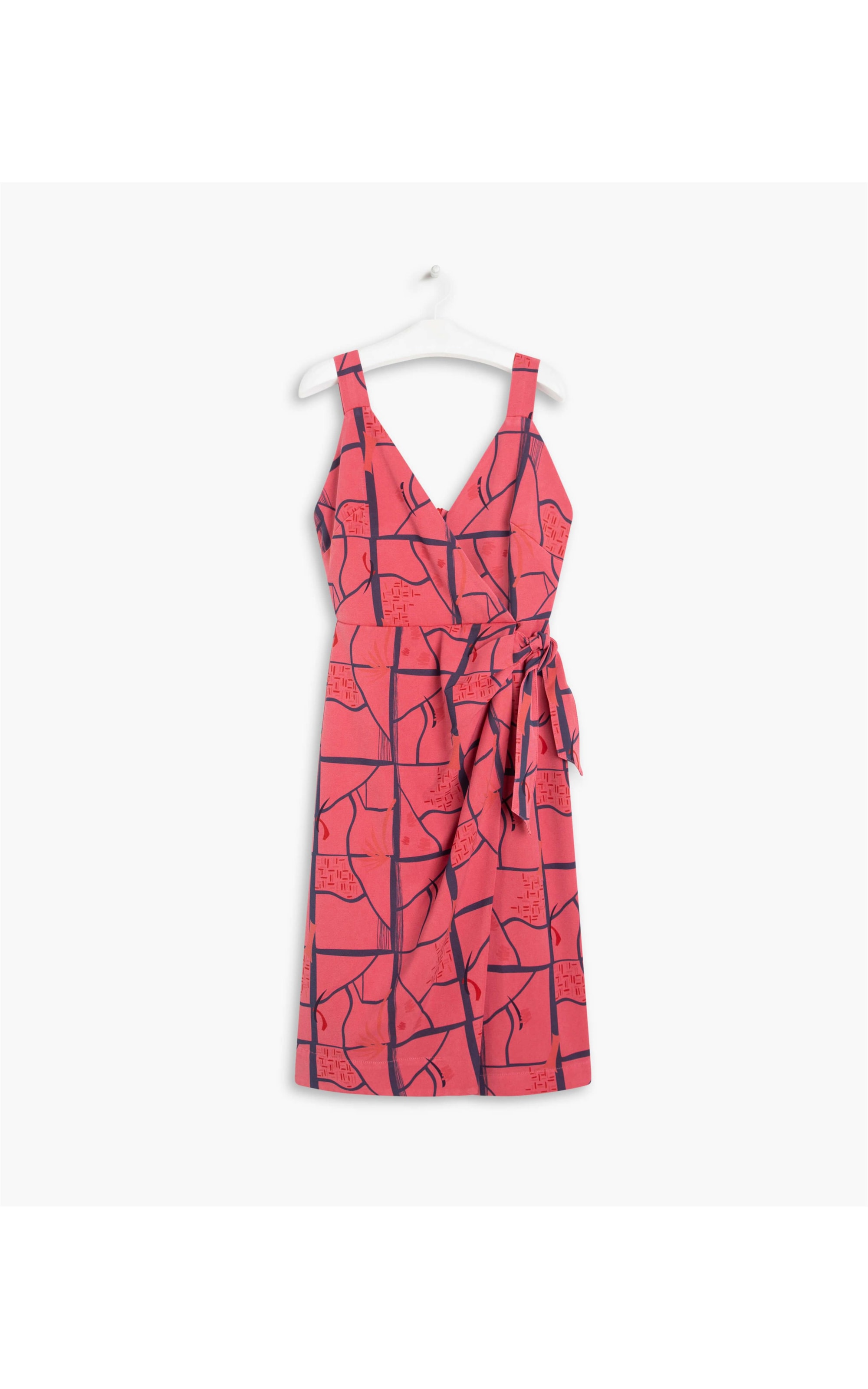 Vestido Maru Est Heavy  Vermelho