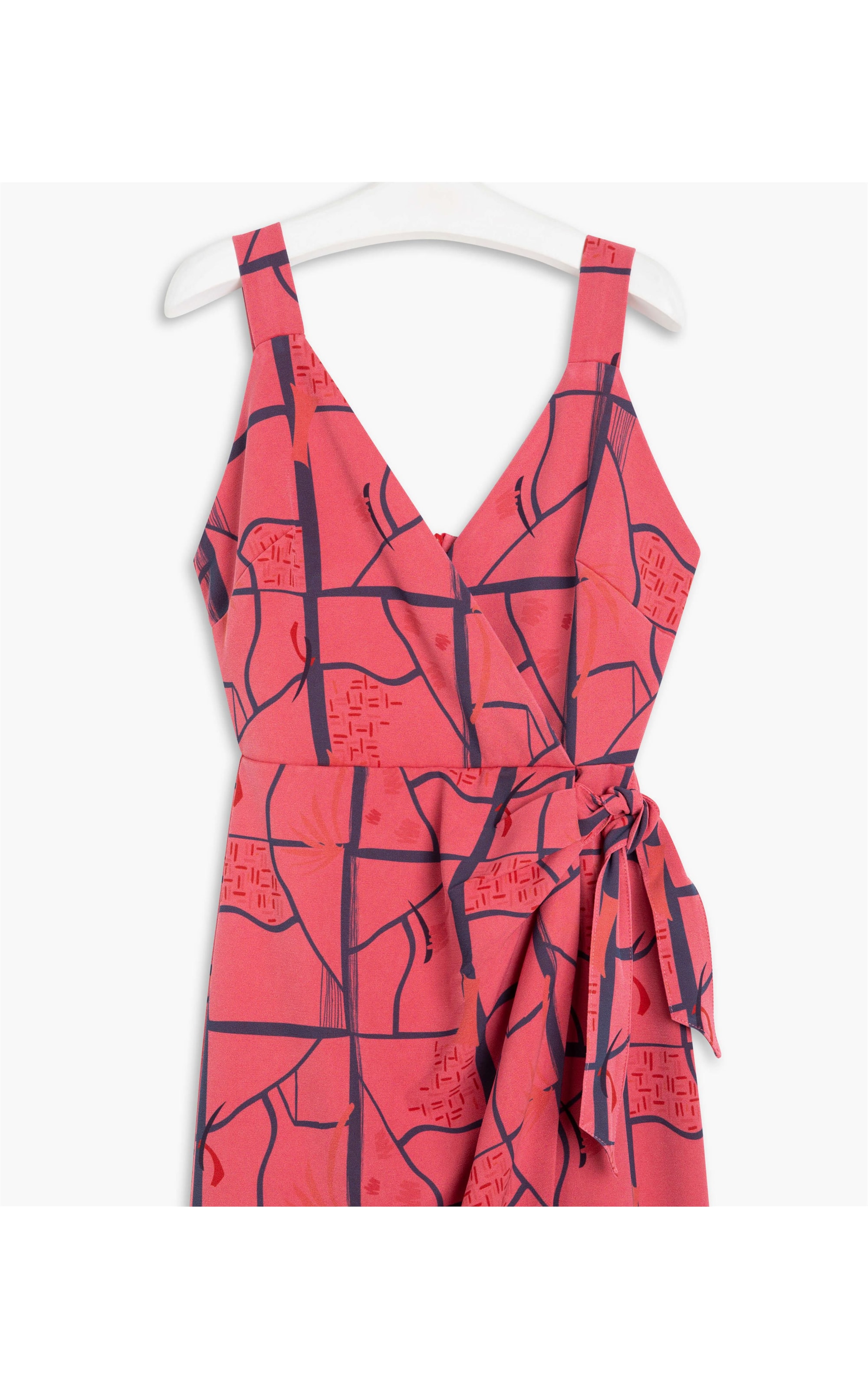 Vestido Maru Est Heavy  Vermelho