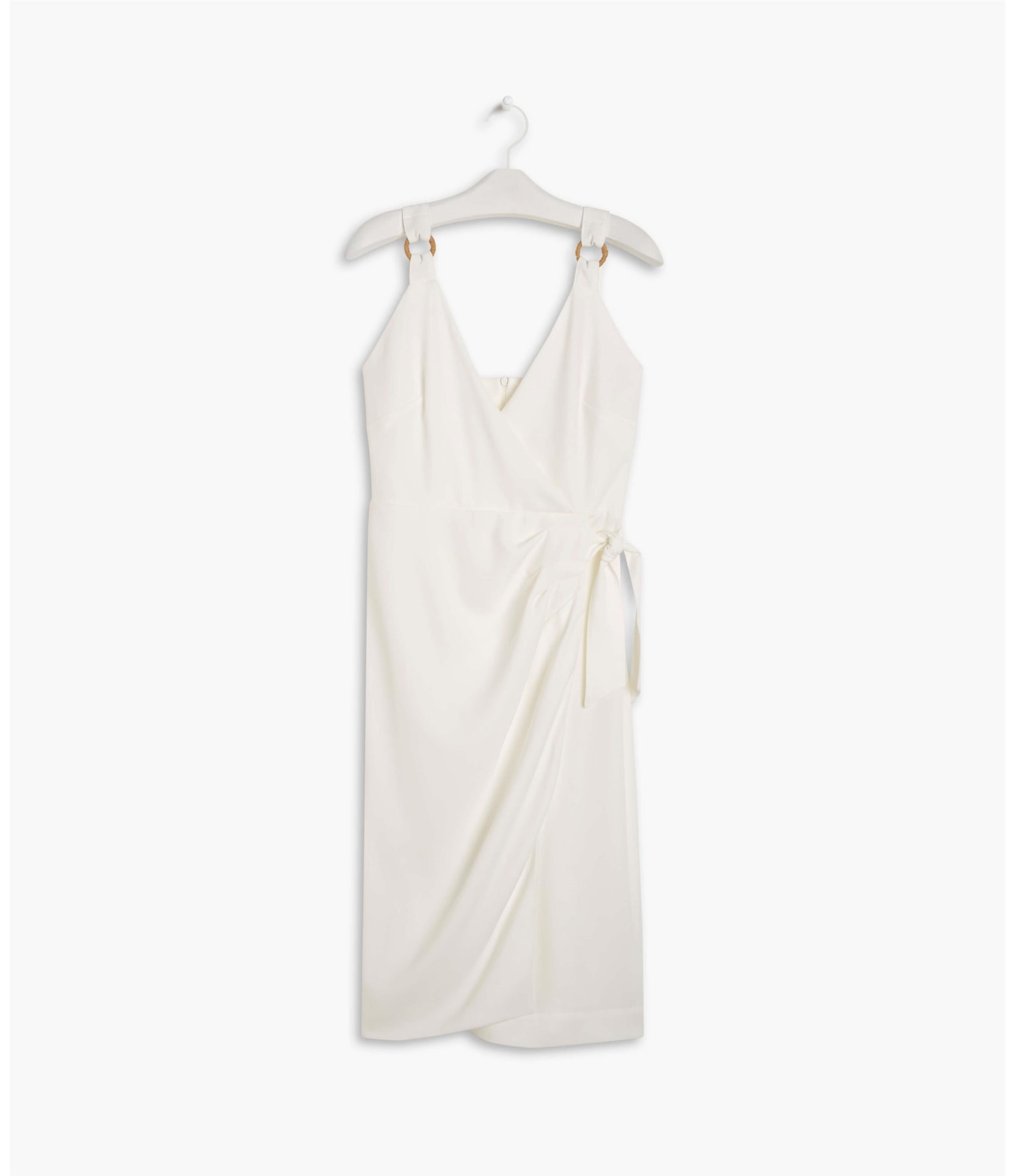 Vestido Maru Liso Off White