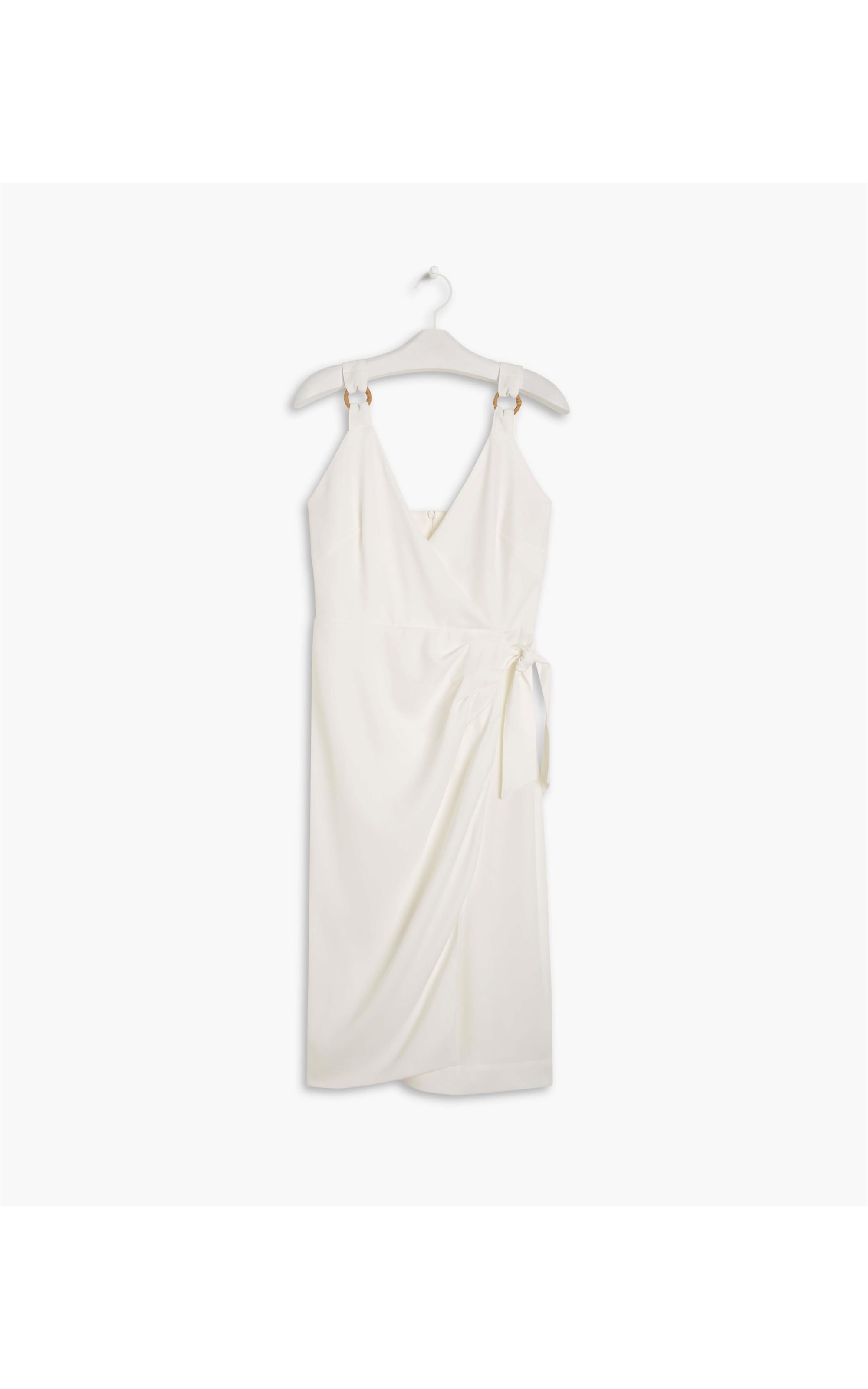 Vestido Maru Liso Off White