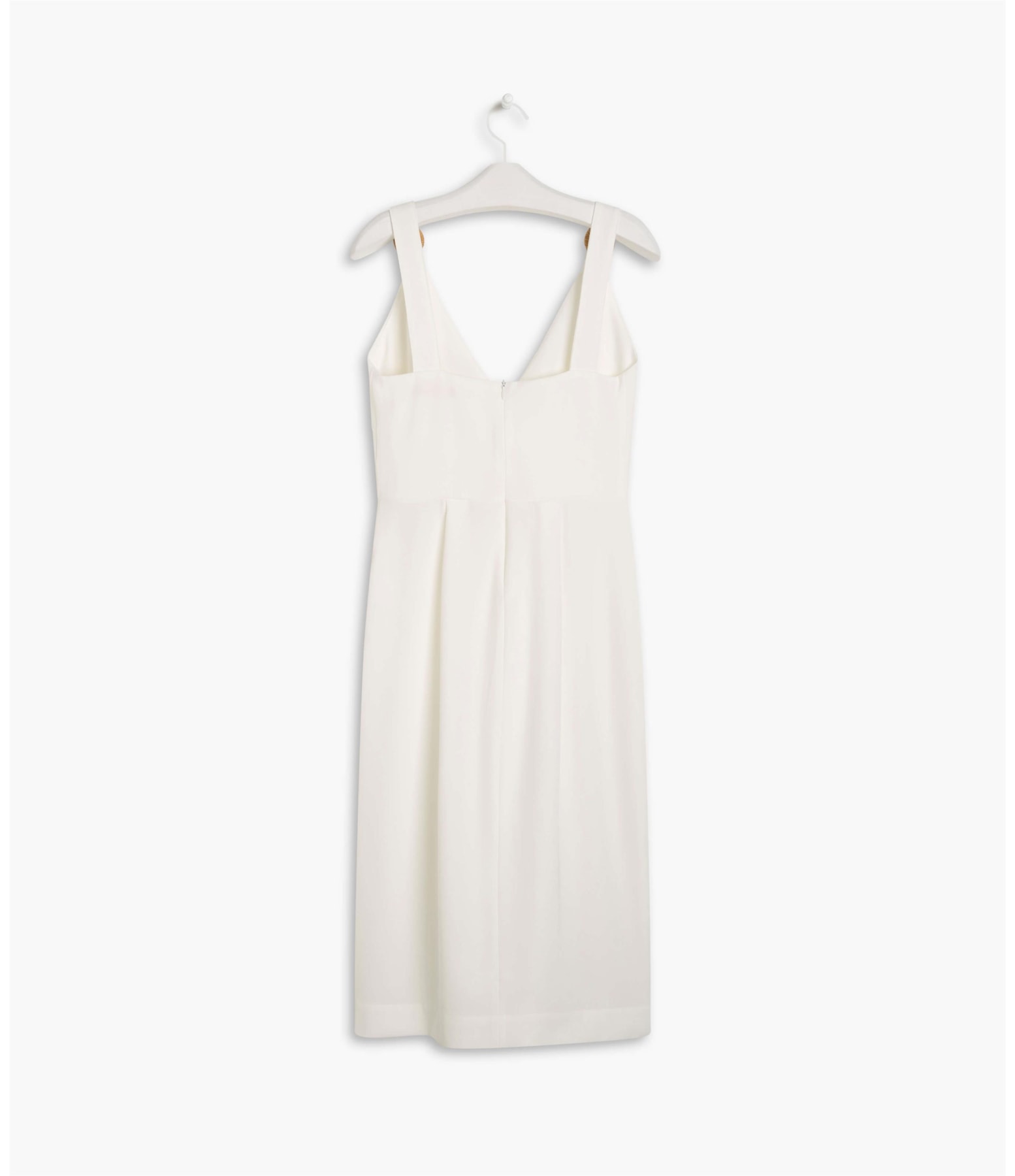 Vestido Maru Liso Off White