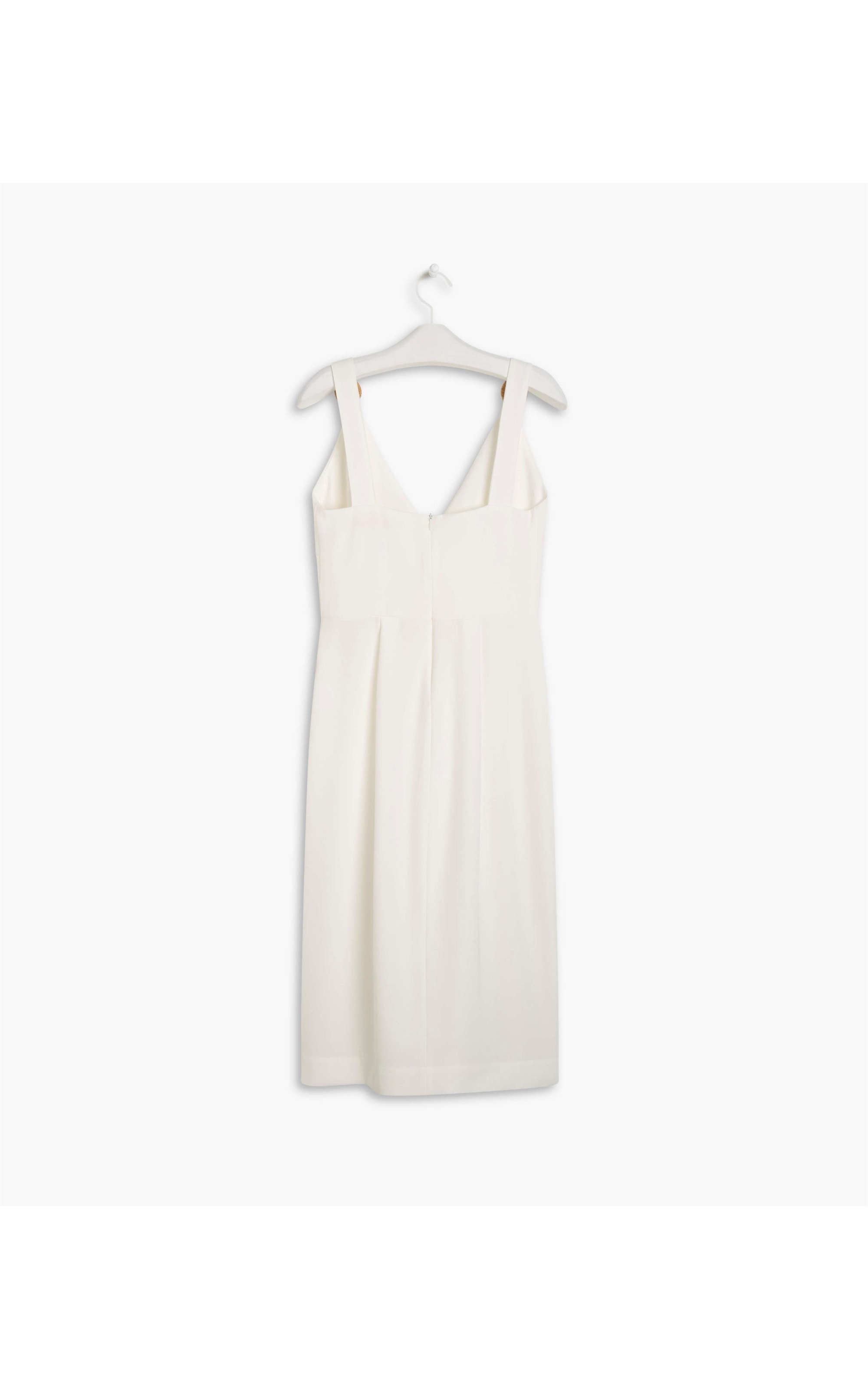 Vestido Maru Liso Off White
