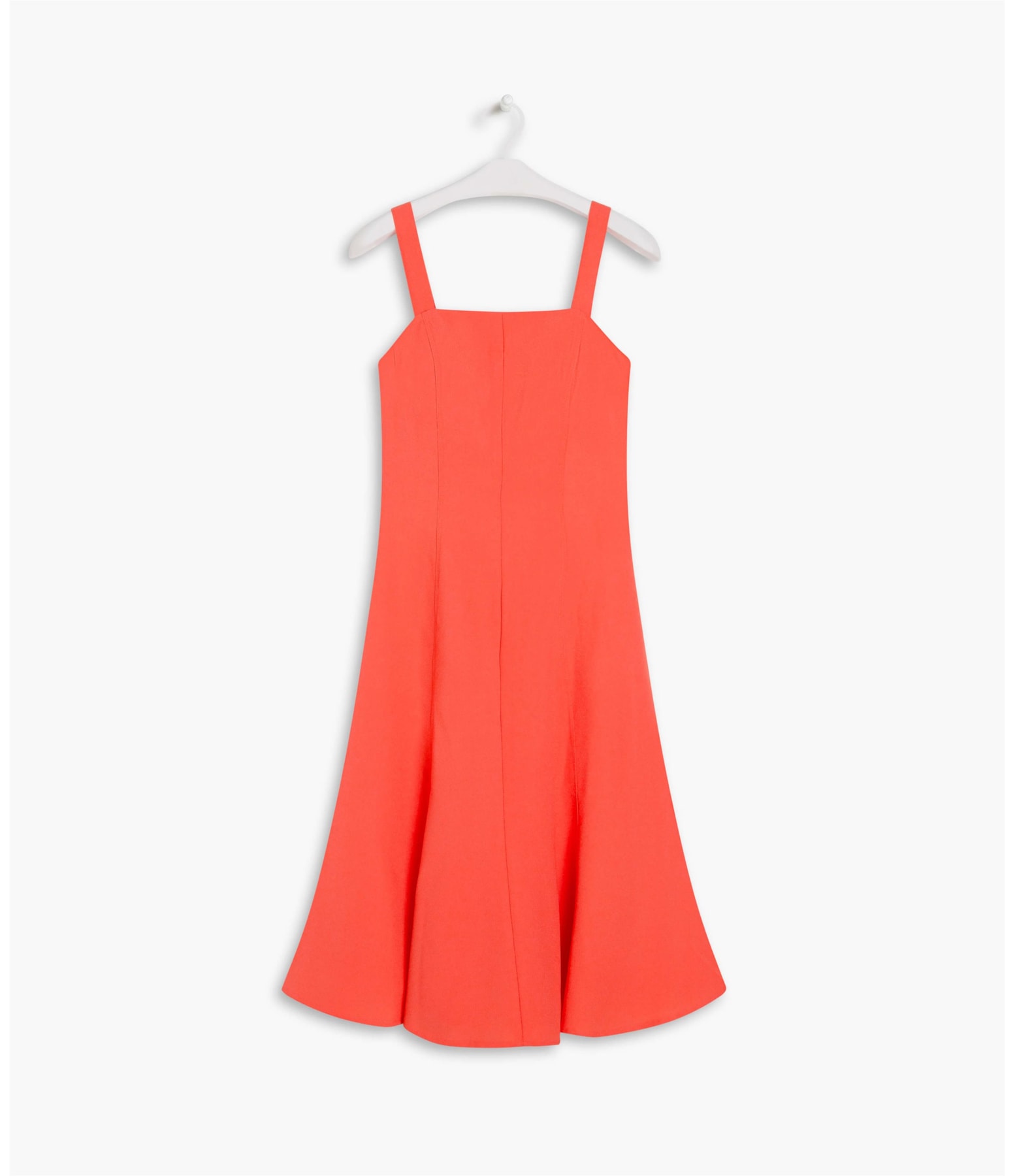 Vestido Naples Liso Coral