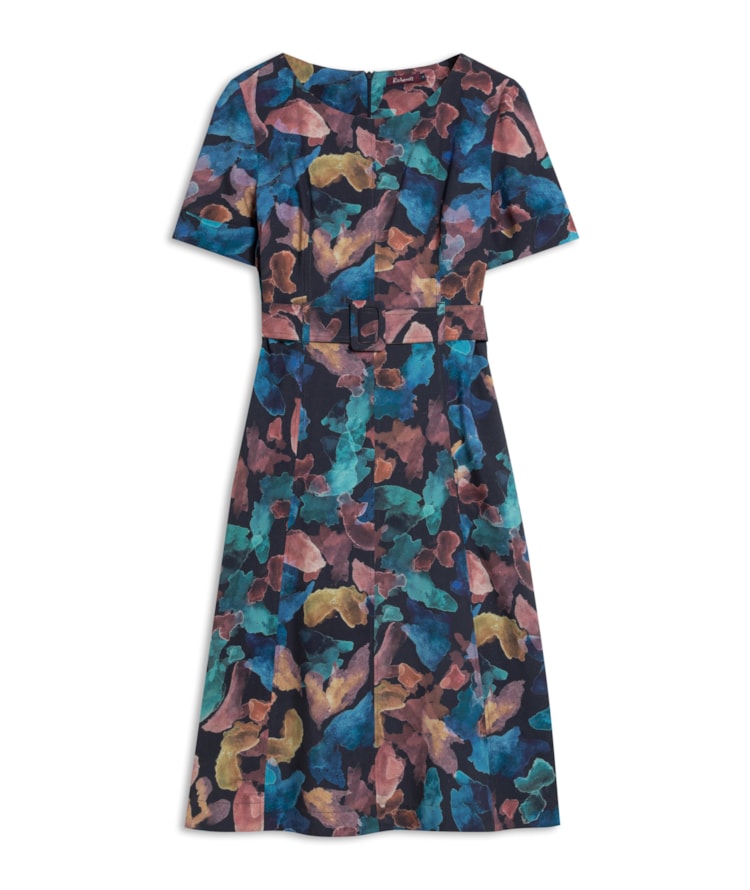 Vestido Noemi Est Colore Dark Navy