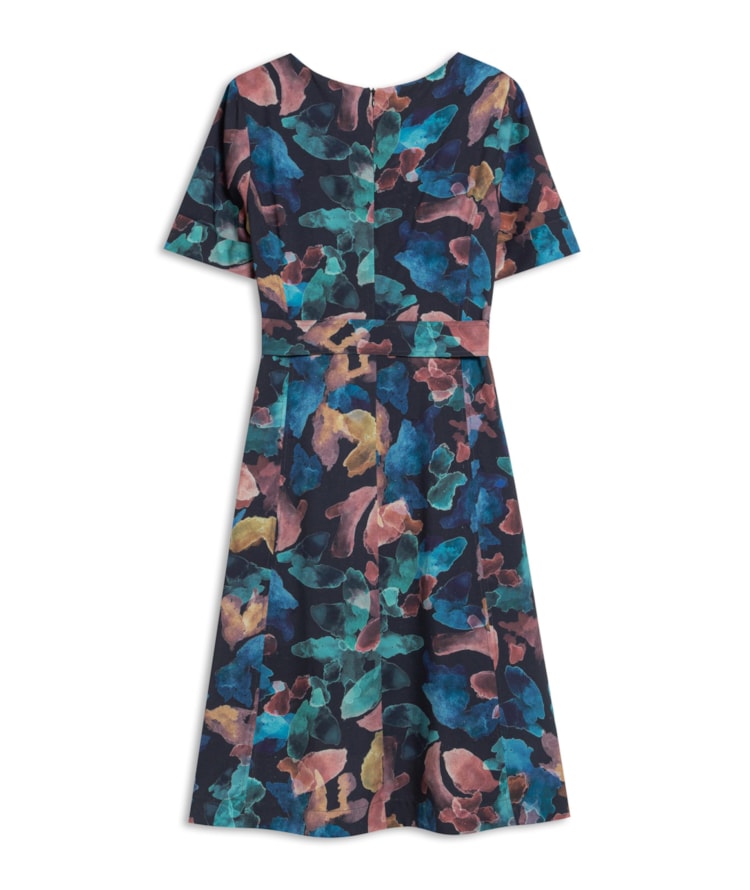 Vestido Noemi Est Colore Dark Navy